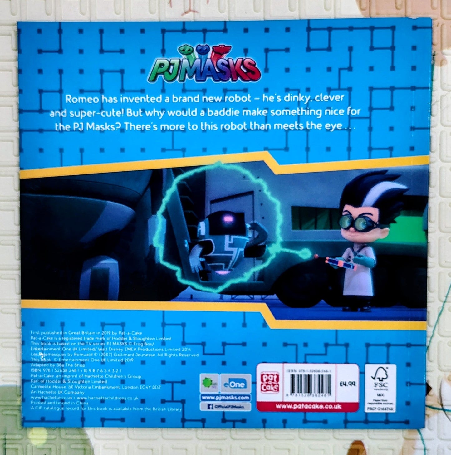 PJ Masks: PJ Robot by Pat-a-Cake