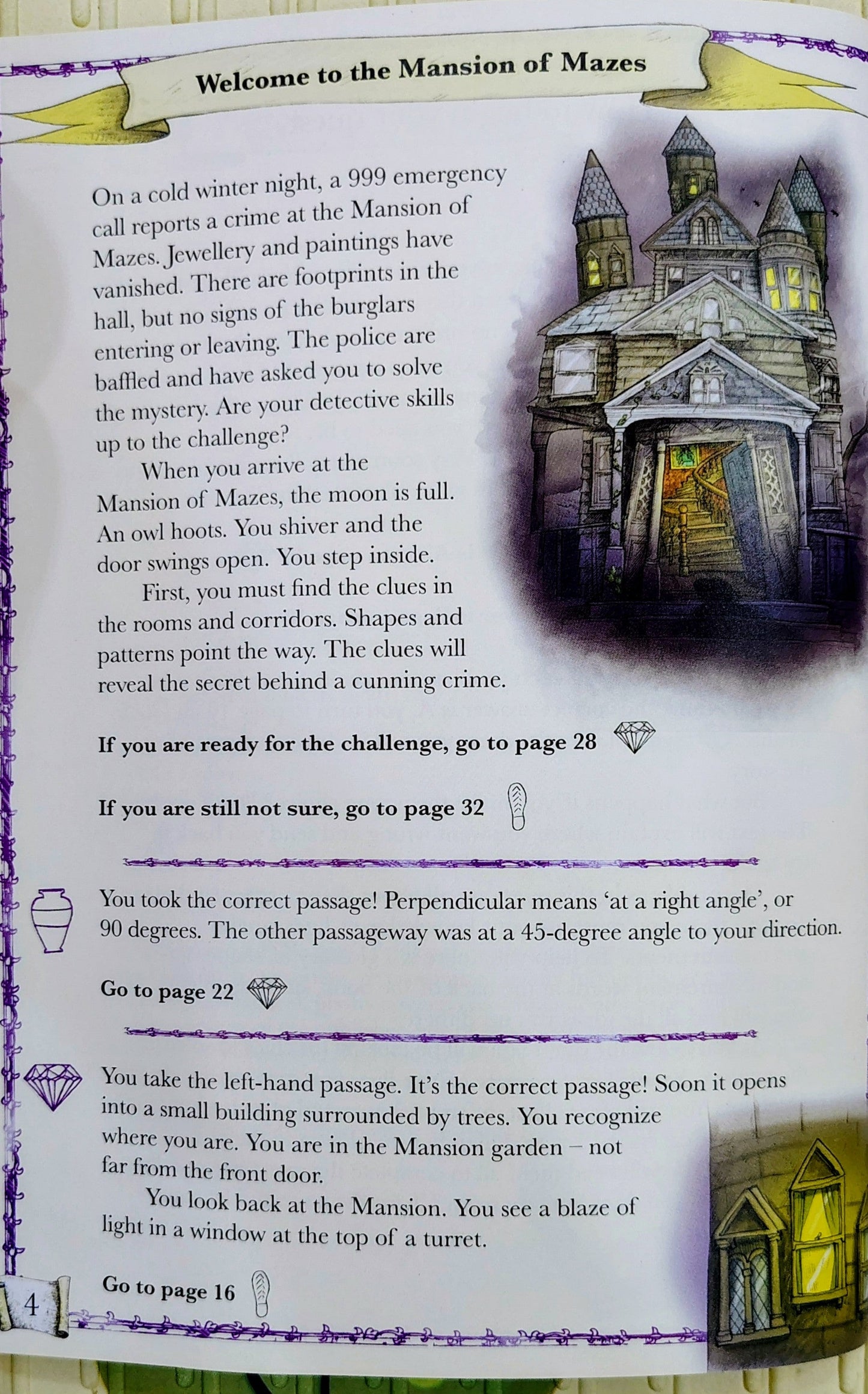 The Mansion of Mazes by David Glover | Maths Quest