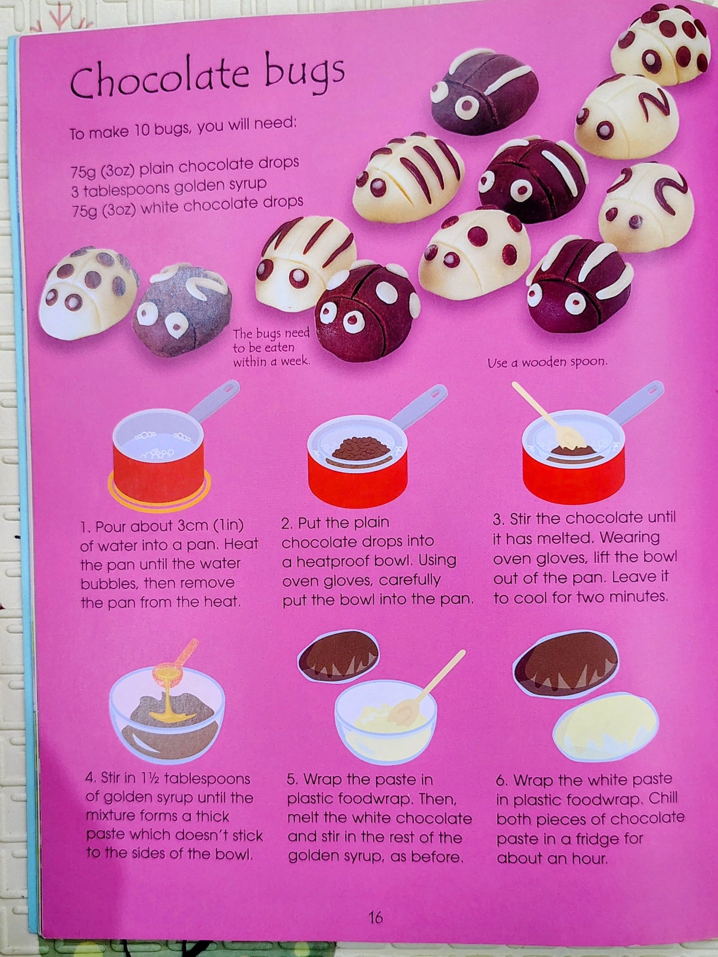 Chocolates & Sweets to make by Usborne | Cookbook