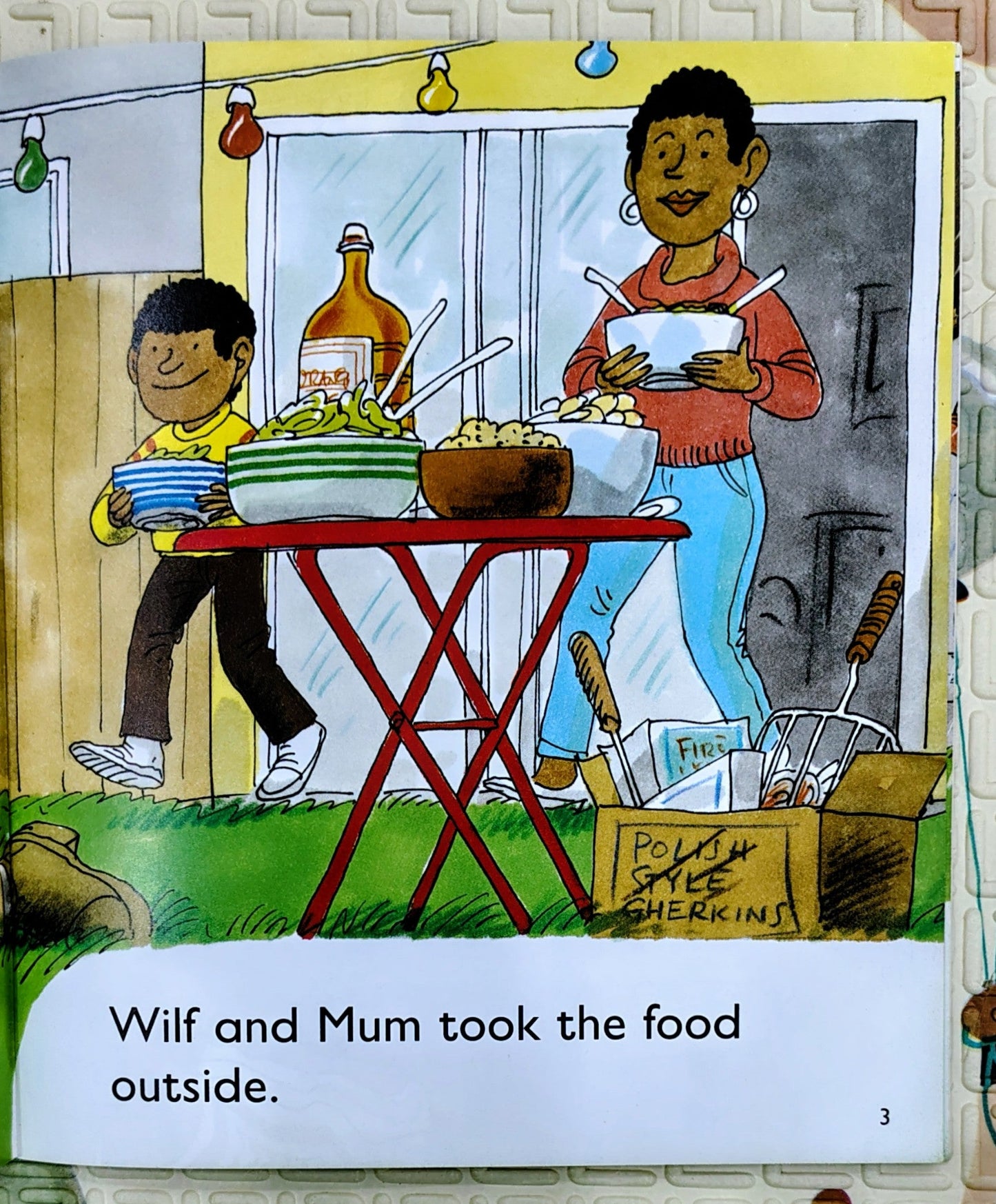 The Barbecue by Roderick Hunt & Alex Brychta | Oxford Level 3