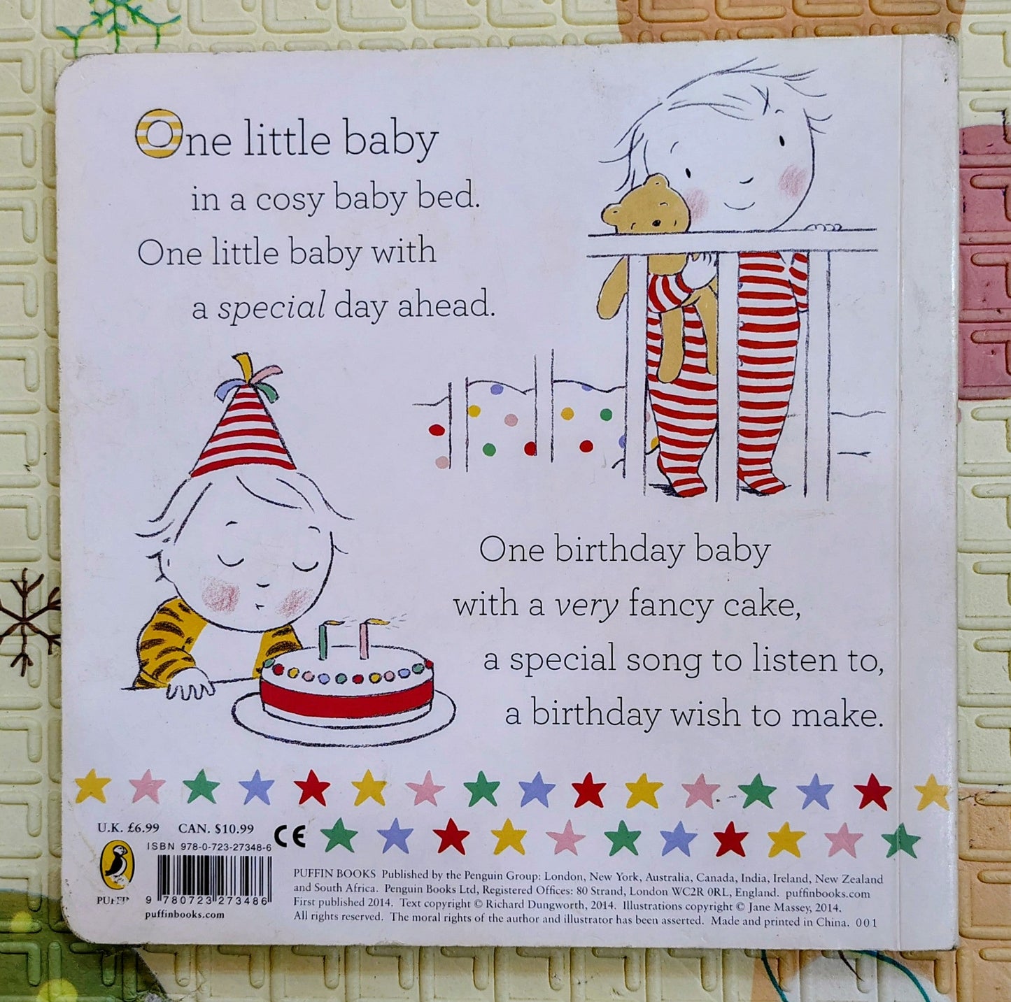 One Little Baby Birthday by Richard Dungworth and Jane Massey | Puffin