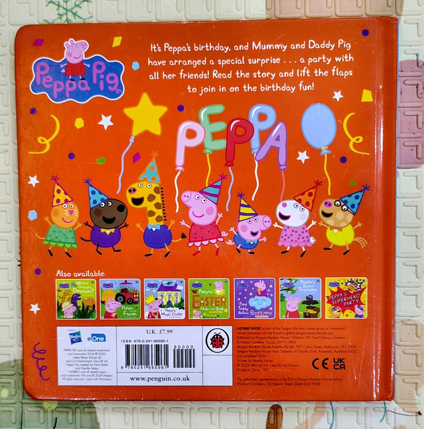 Peppa's Surprise Party | Lift the Flap | Ladybird