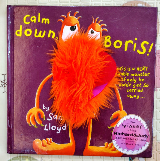 Calm Down, Boris by Sam Lloyd | Hand Puppet Book