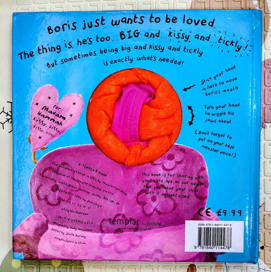 Calm Down, Boris by Sam Lloyd | Hand Puppet Book