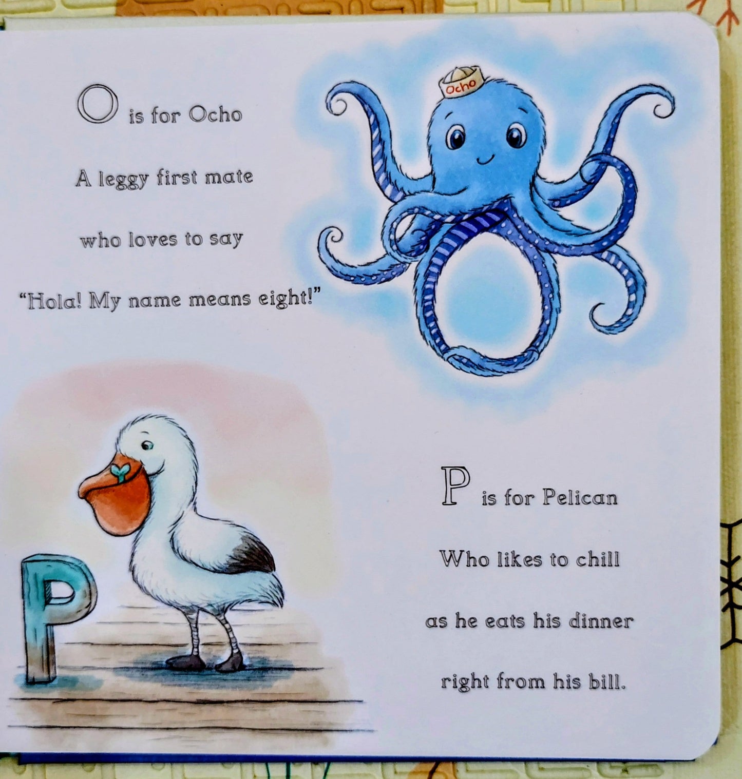 Ocho's ABC Book by Bunnies by the Bay | ABC under the ocean
