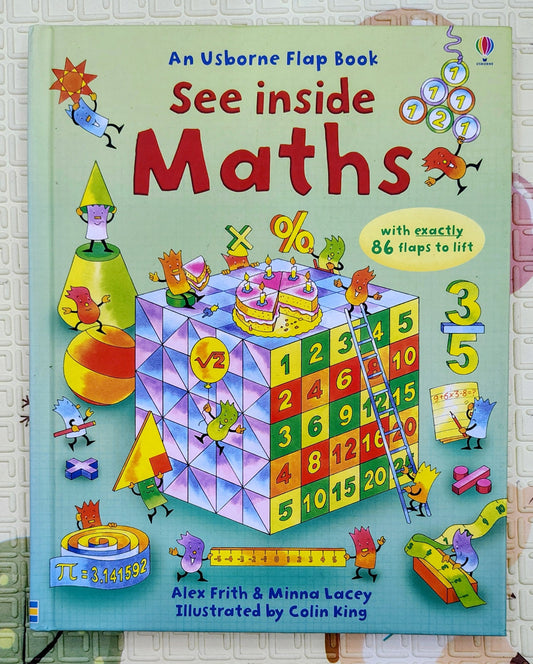 See Inside Maths by Alex Frith & Minna Lacey | Usborne Lift the Flap