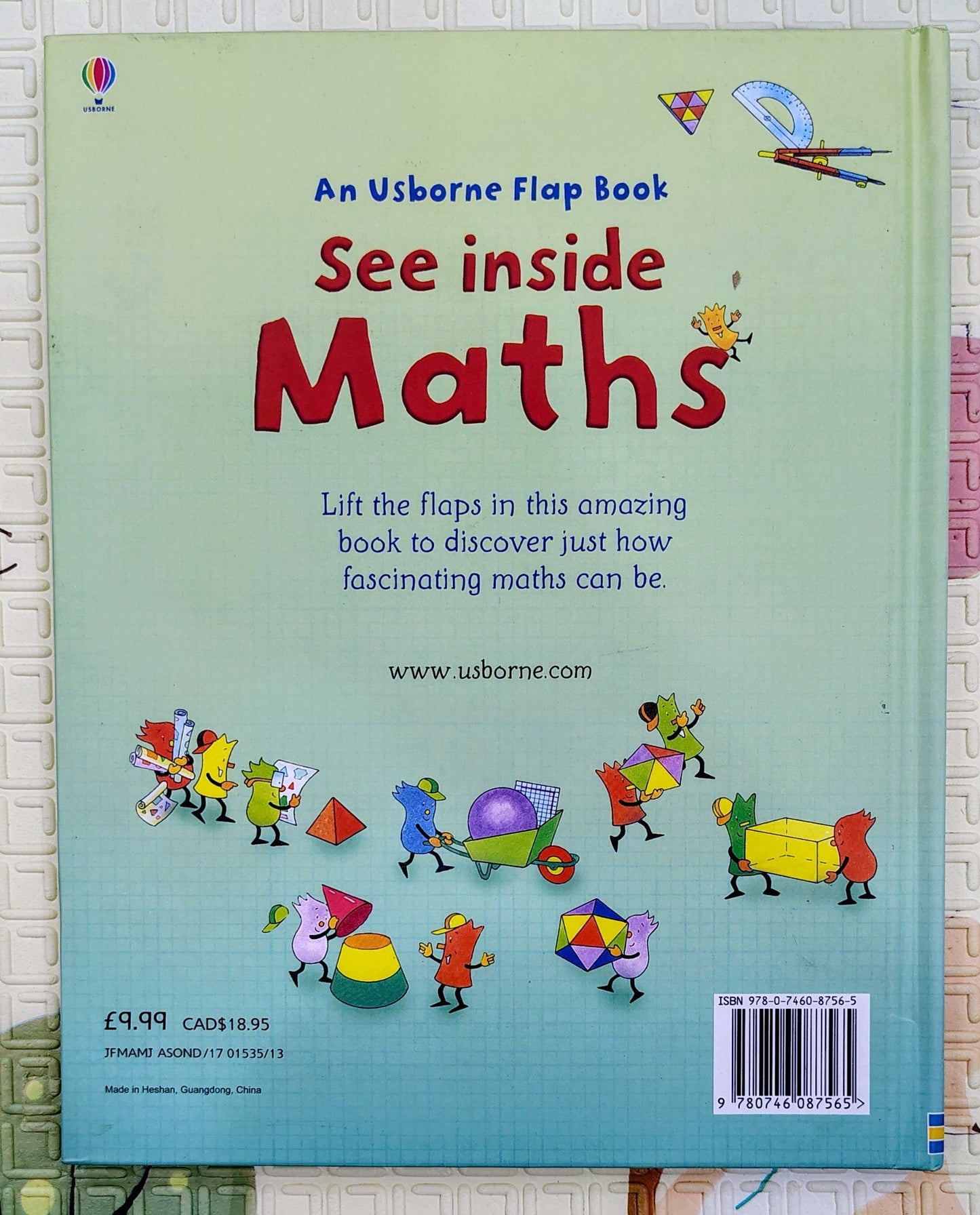 See Inside Maths by Alex Frith & Minna Lacey | Usborne Lift the Flap