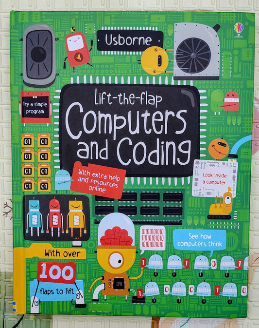 Lift-the-flap Computers and Coding by Usborne | Over 100 Flaps to Lift
