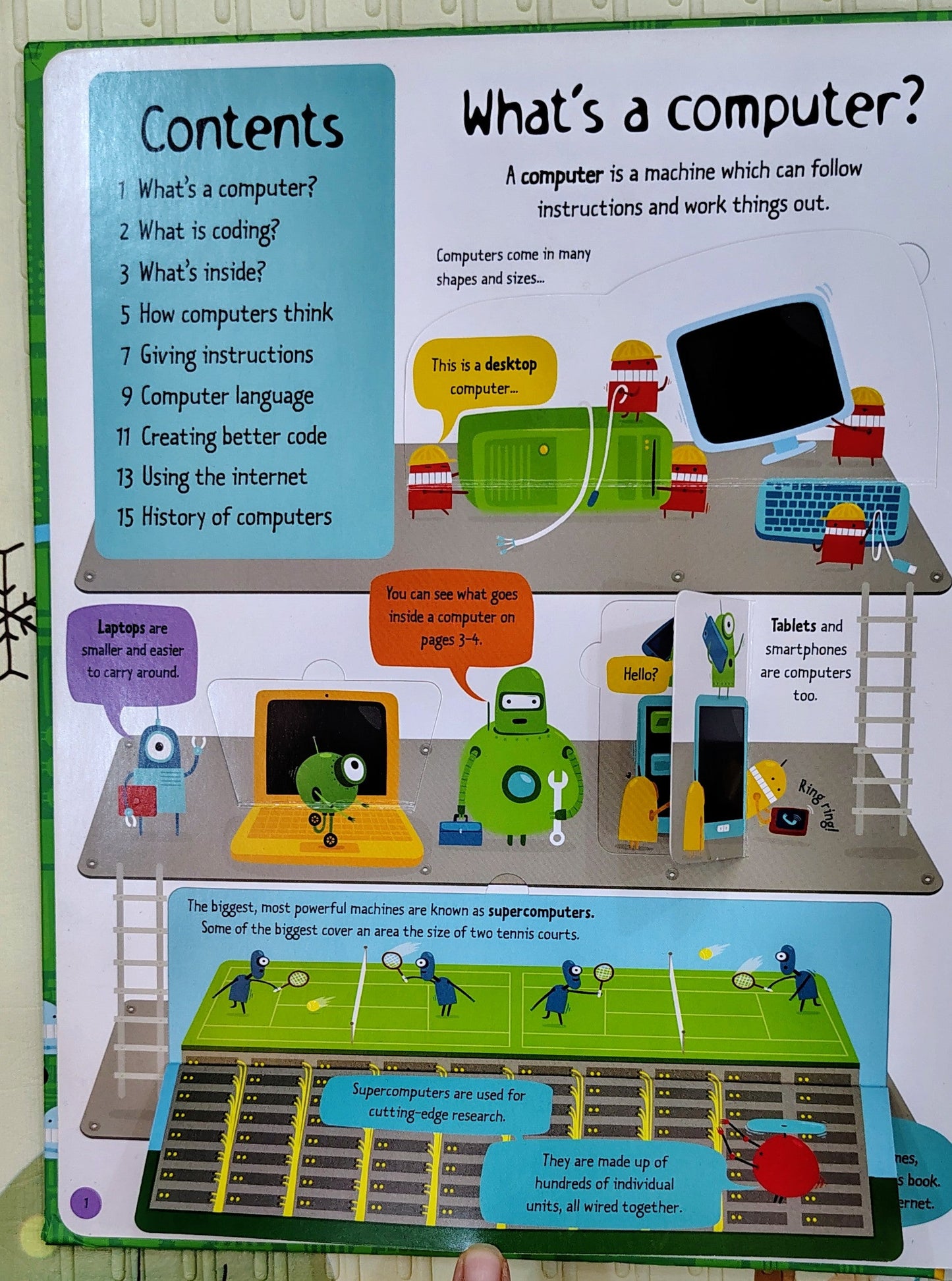 Lift-the-flap Computers and Coding by Usborne | Over 100 Flaps to Lift