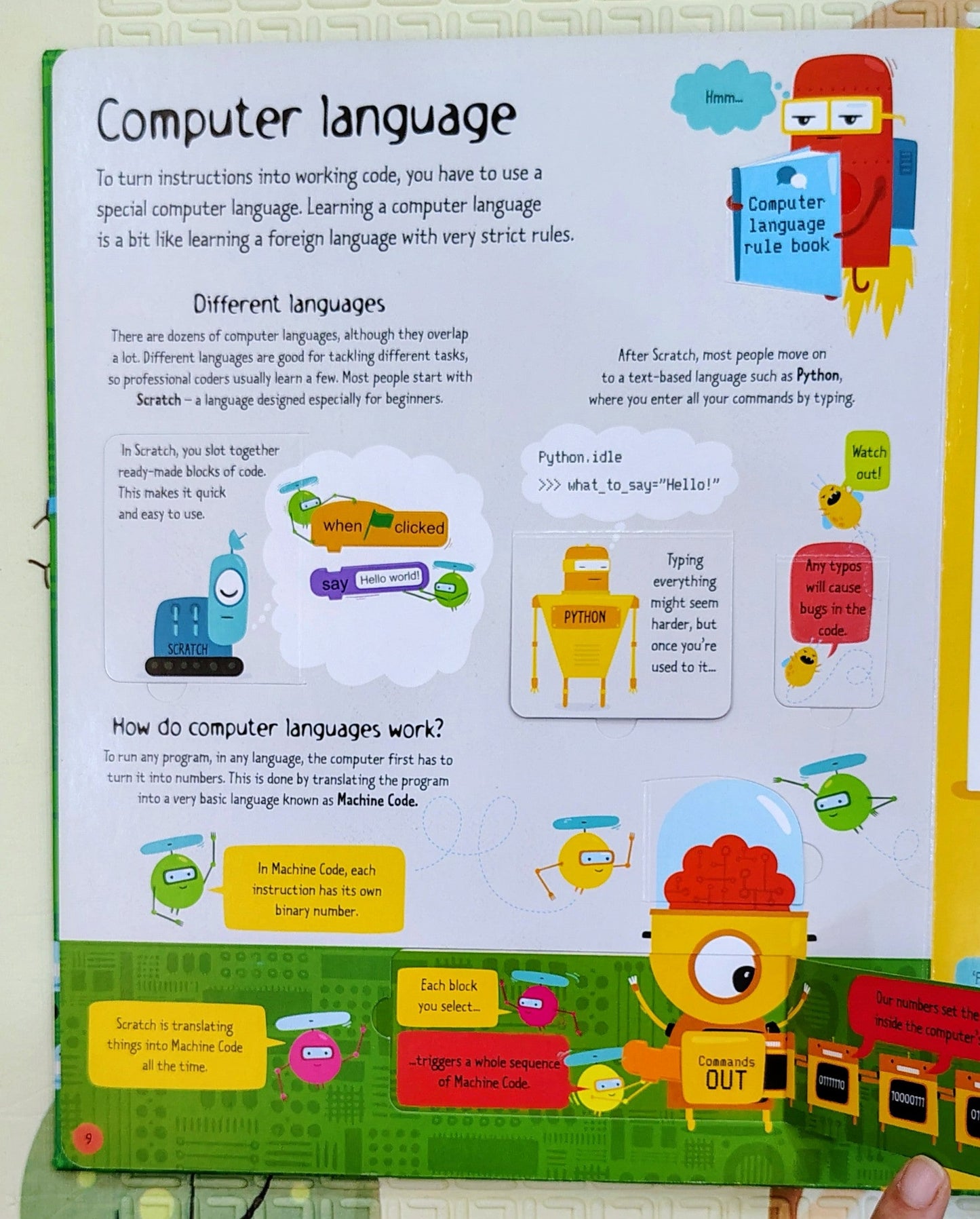 Lift-the-flap Computers and Coding by Usborne | Over 100 Flaps to Lift
