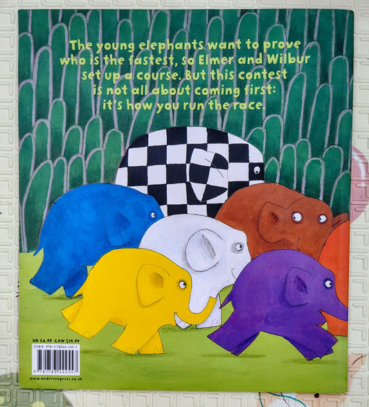 Elmer and the Race by David McKee | Andersen press