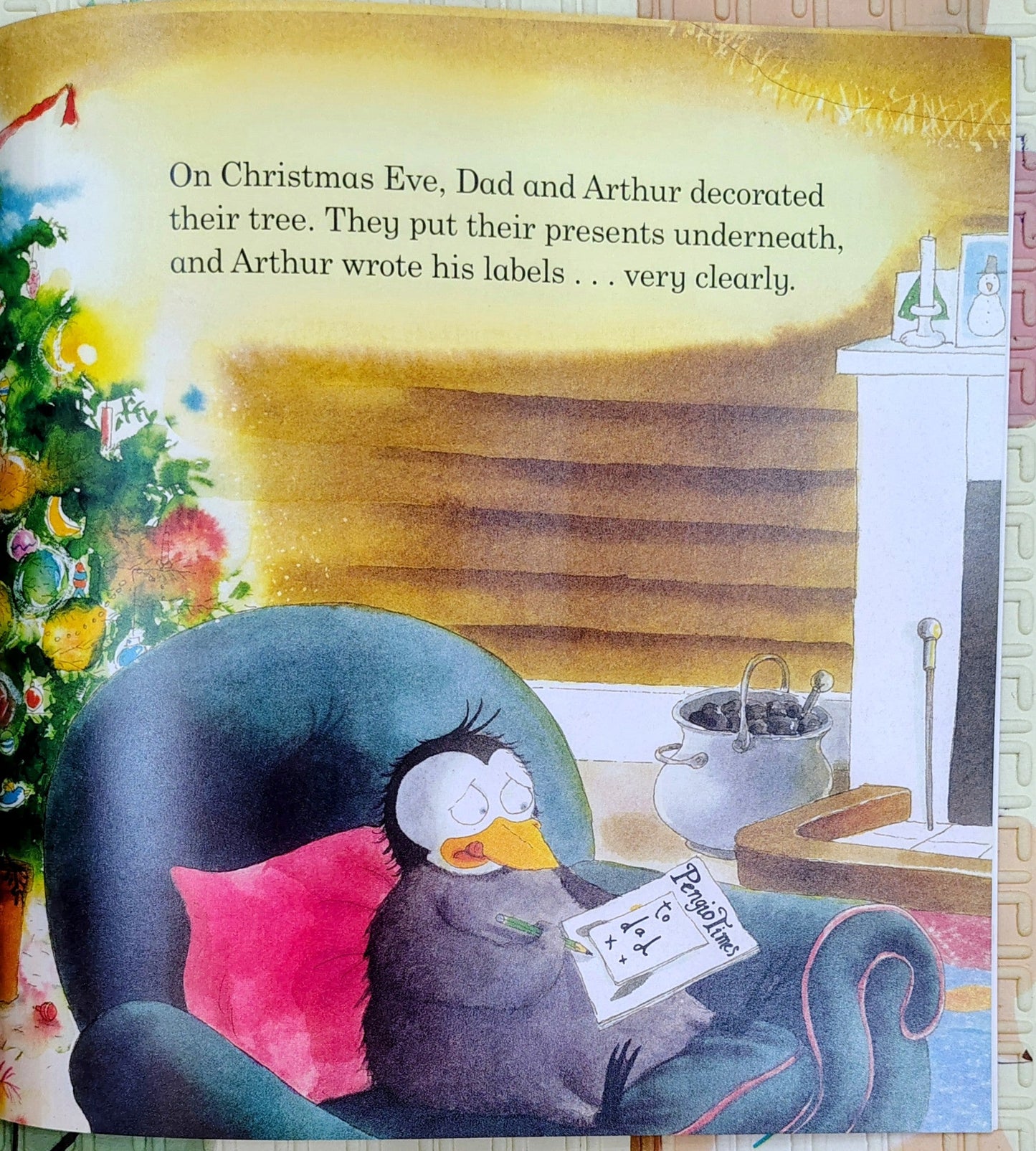 Worried Arthur: Countdown to Christmas by Joan Stimson and Jan Lewis | Ladybird