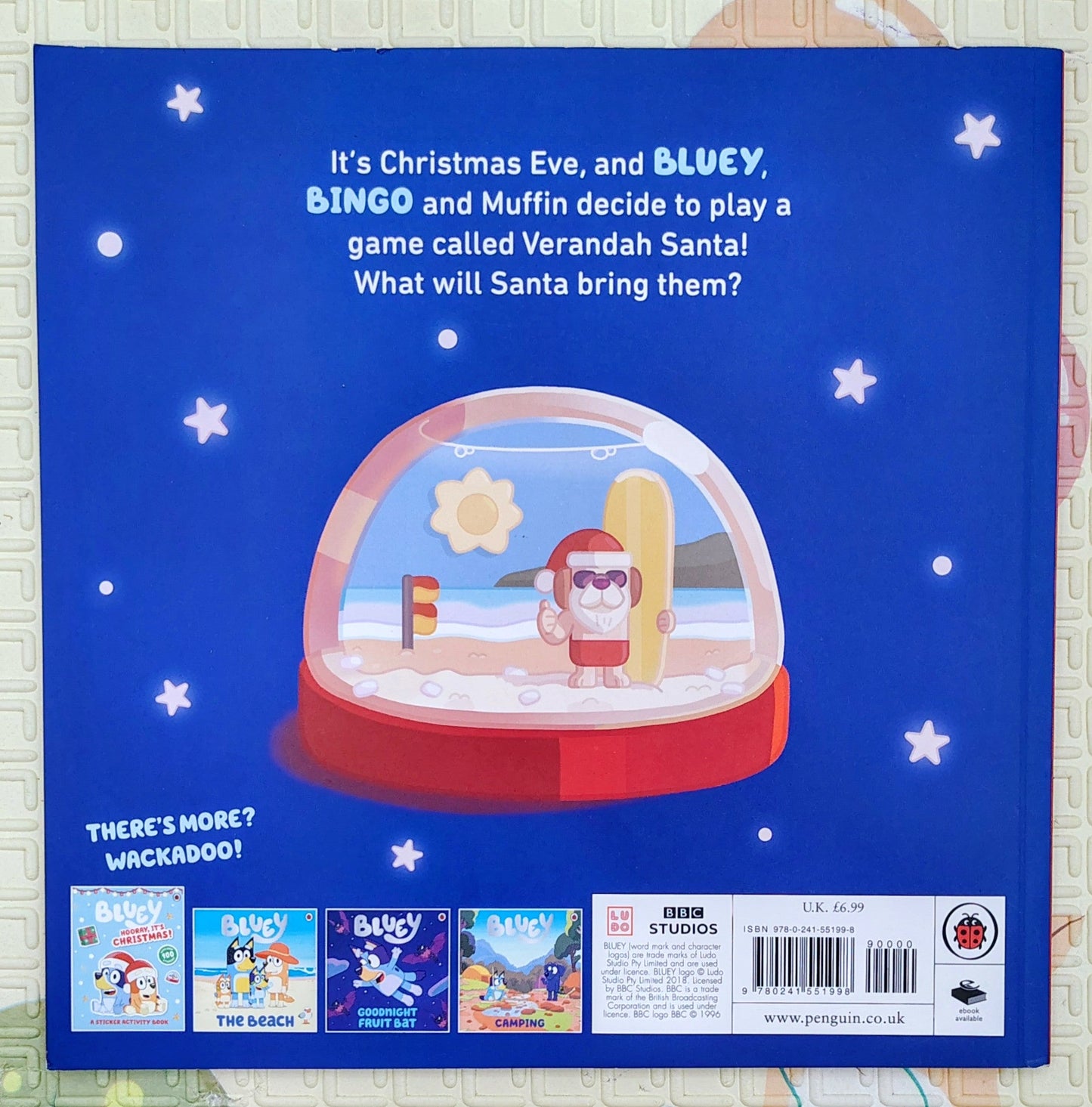 Bluey: Christmas Eve with Verandah Santa | Ladybird