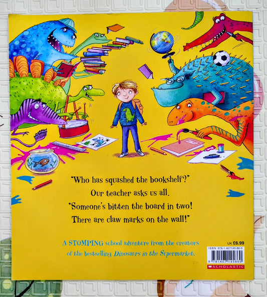 Dinosaurs in My School by Timothy Knapman & Sarah Warburton | Scholastic