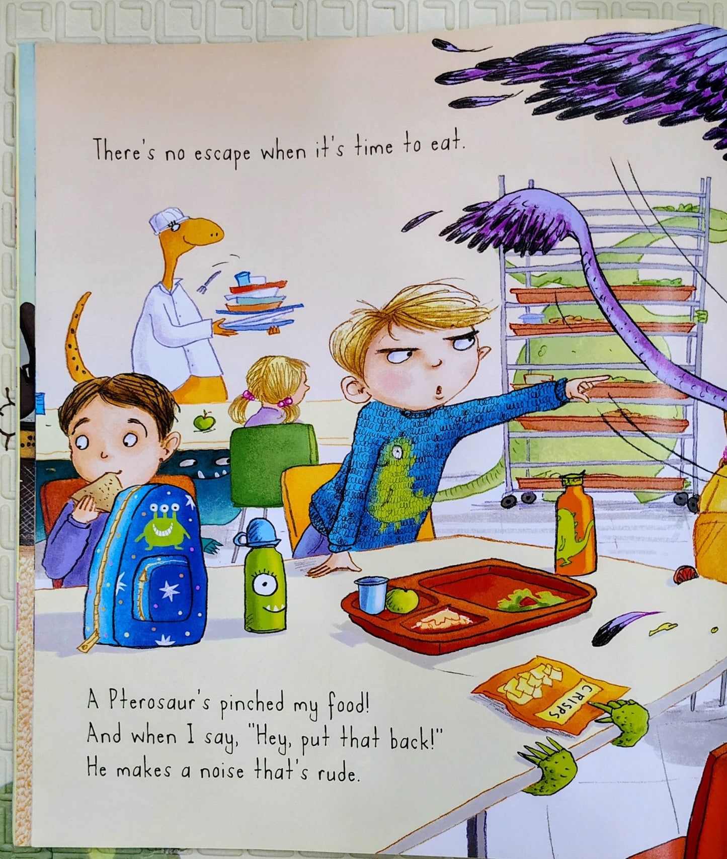 Dinosaurs in My School by Timothy Knapman & Sarah Warburton | Scholastic