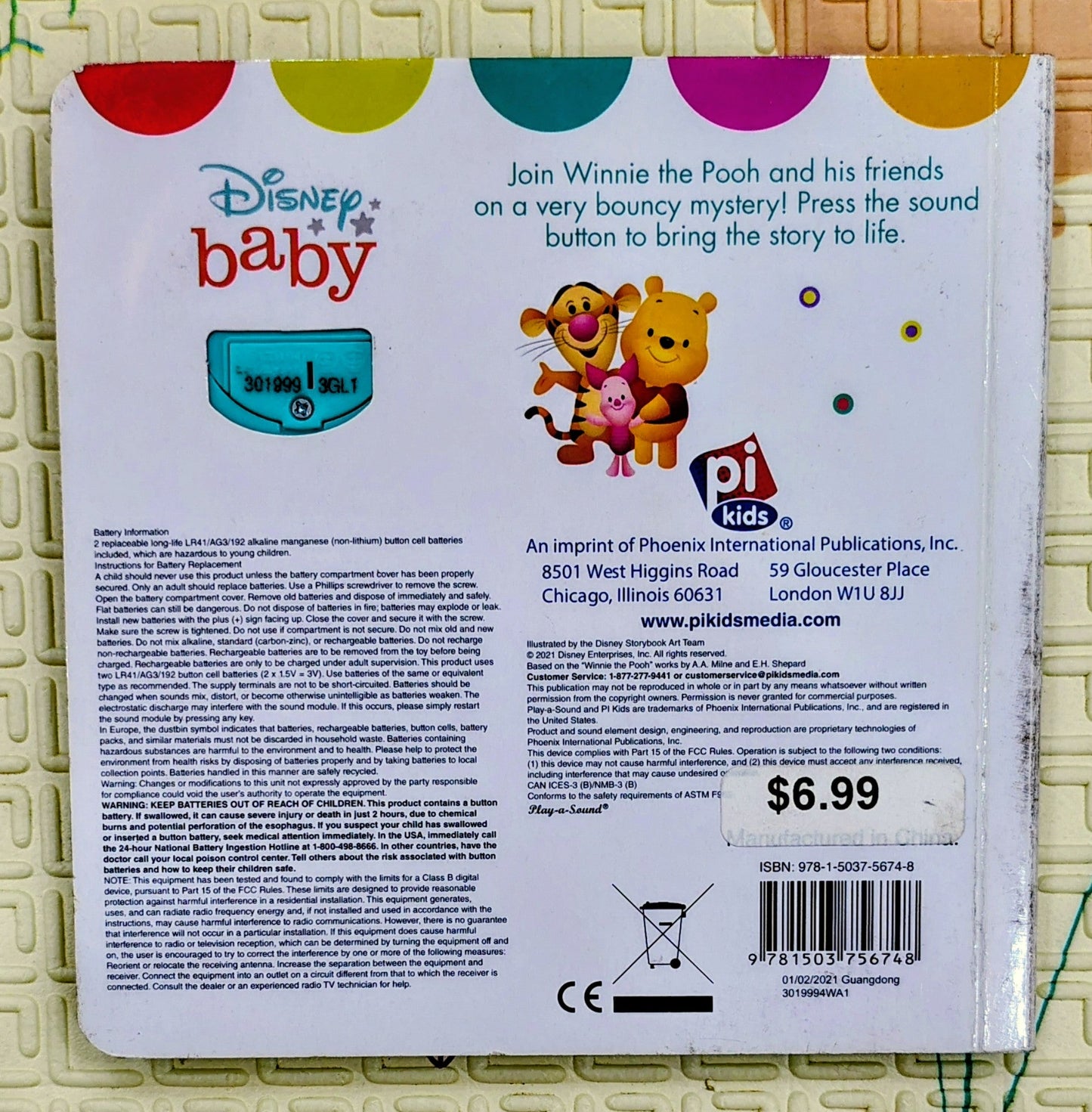 Disney Baby: Watch Out for Woozles! | Sound Book