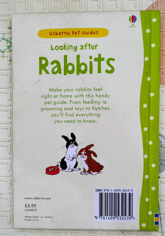 Looking After Rabbits by Usborne | Usborne Pet Guides