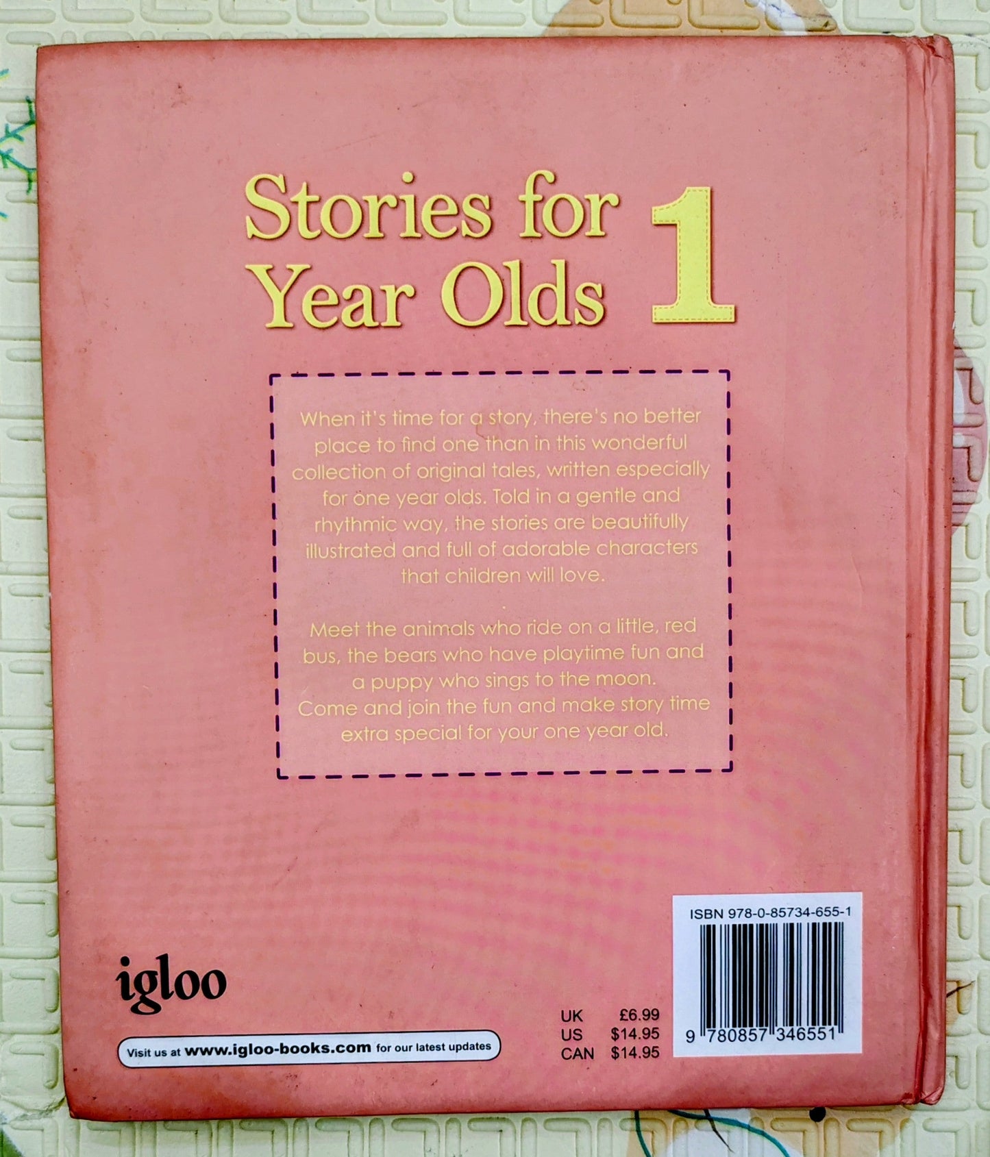 Stories for 1 Year Olds | Parragon Books | 6 stories inside