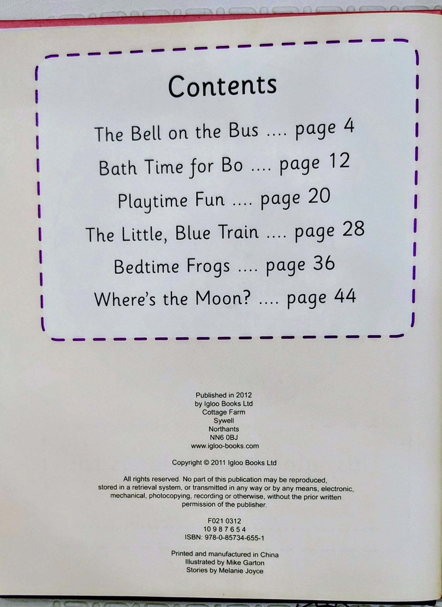 Stories for 1 Year Olds | Parragon Books | 6 stories inside