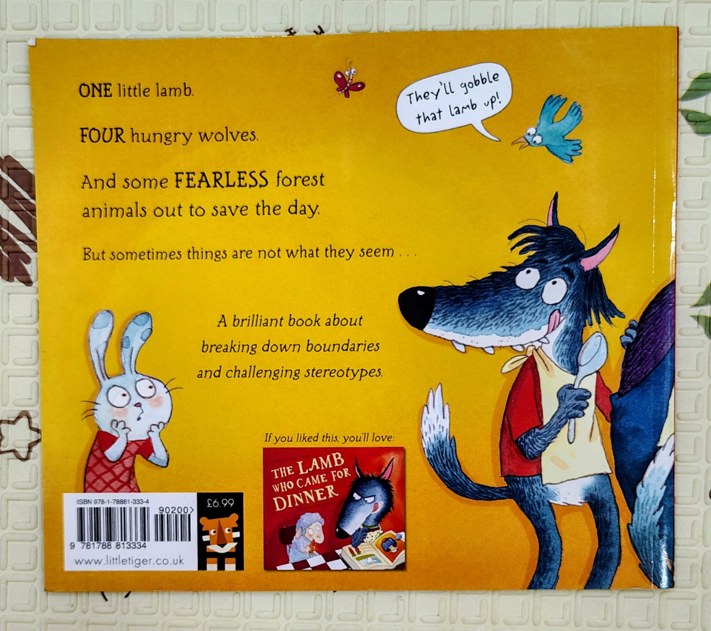 The Wolves Who Came for Dinner by Steve Smallman | Little Tiger