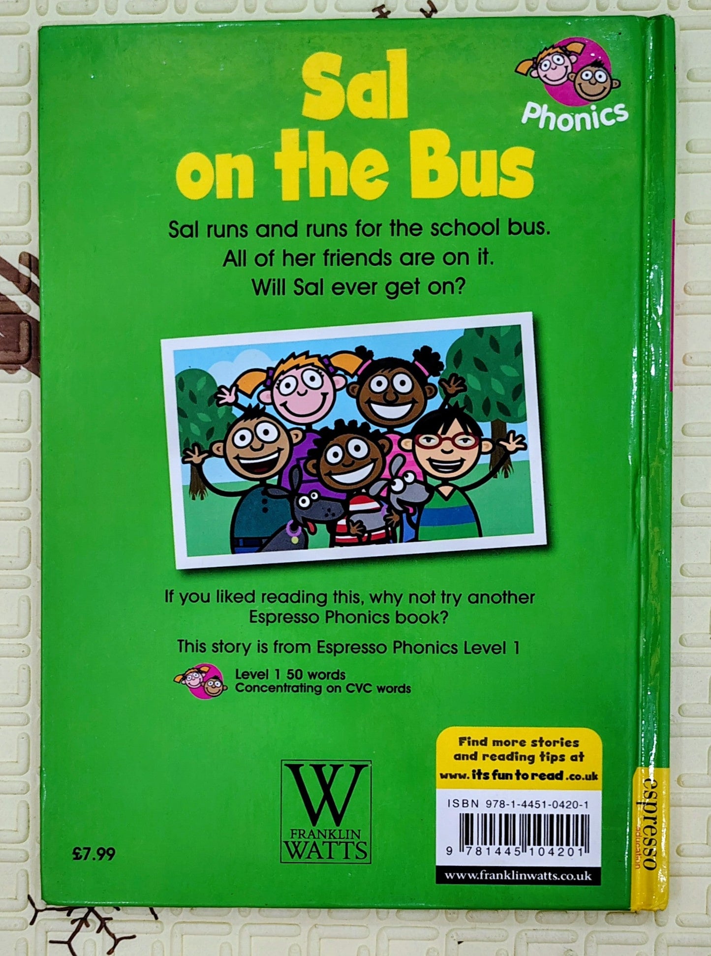 Sal on the Bus by Espresso | Phonics level 1