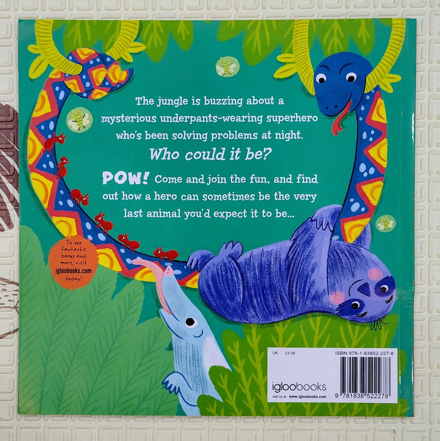 A Sloth Called Bob by Stephanie Moss | Little Tiger