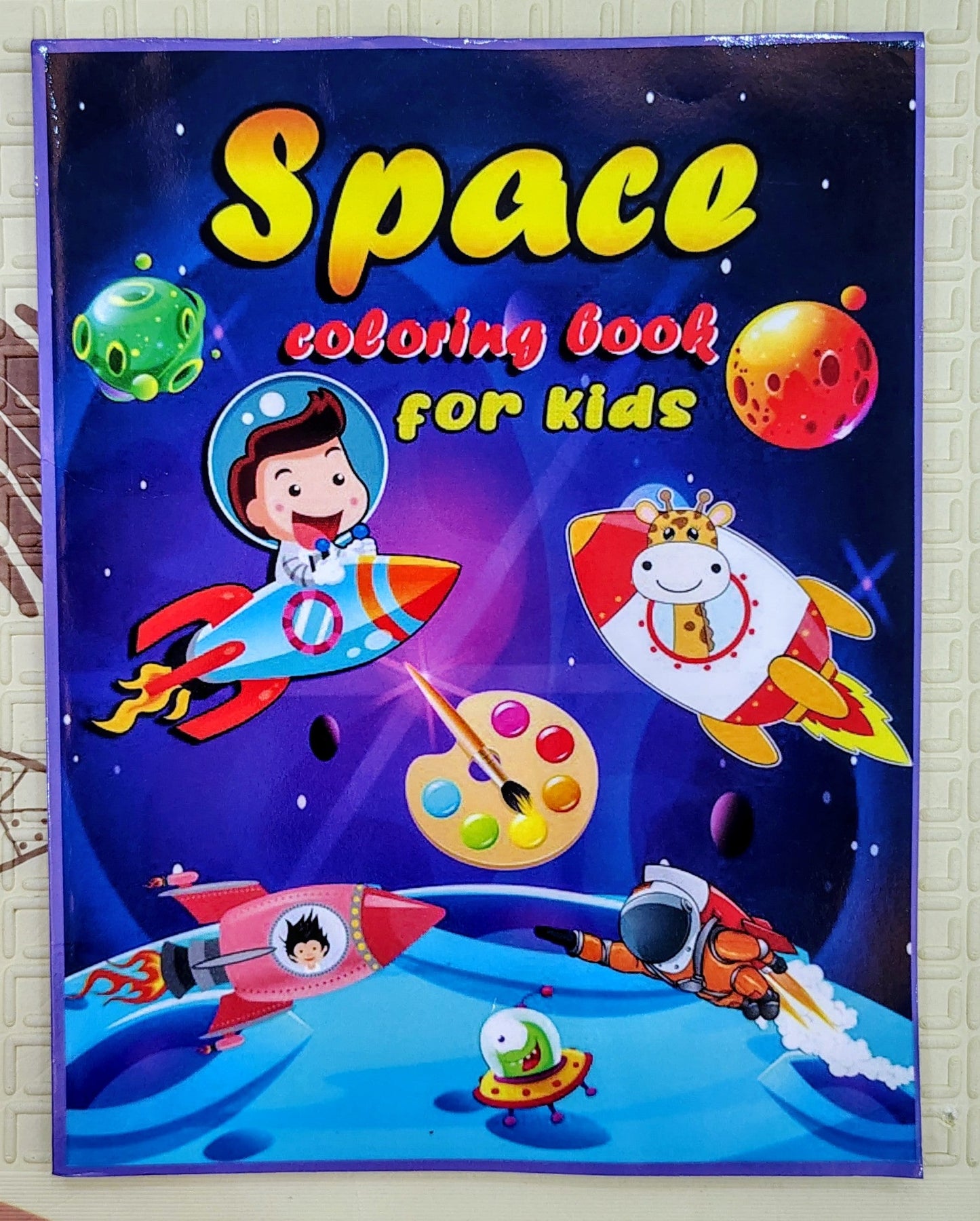 Space Coloring Book for Kids
