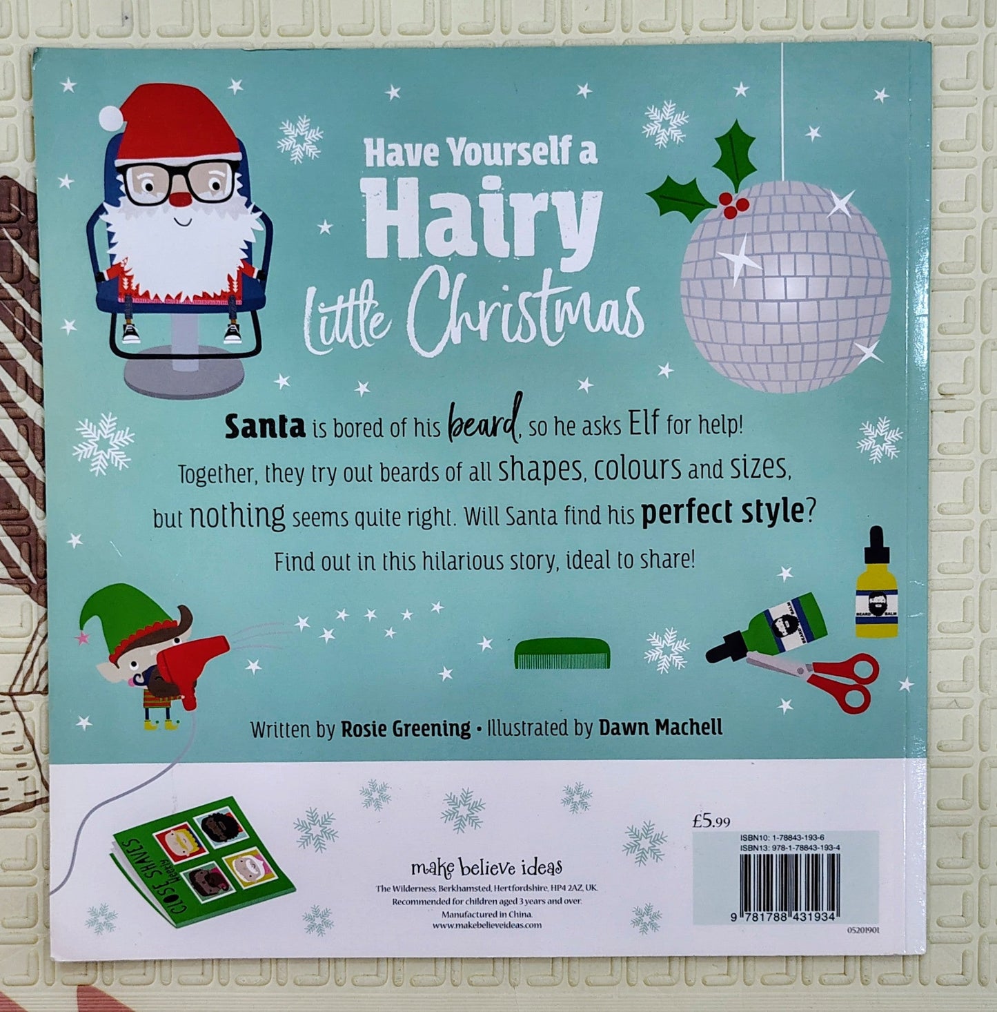 Have Yourself a Hairy Little Christmas | Make believe ideas