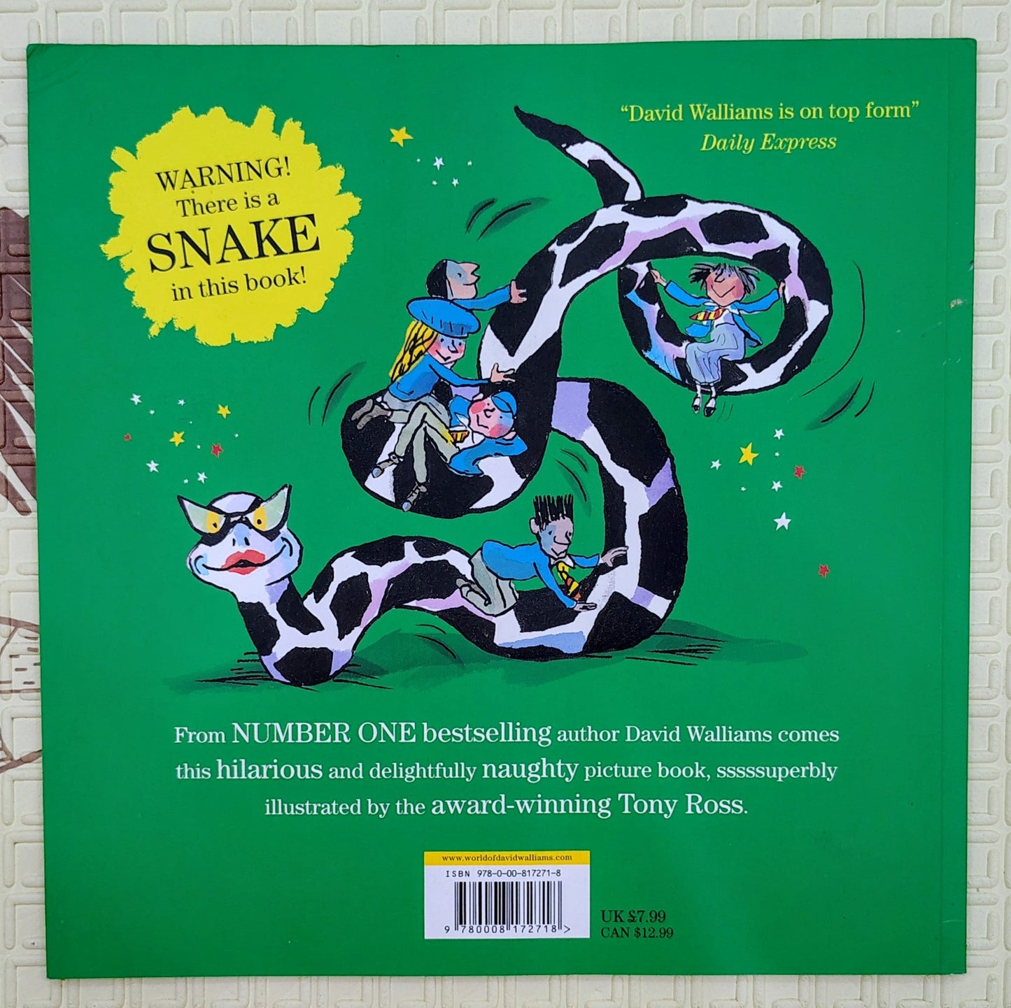 There's a Snake in My School by David Walliams | Tony Ross