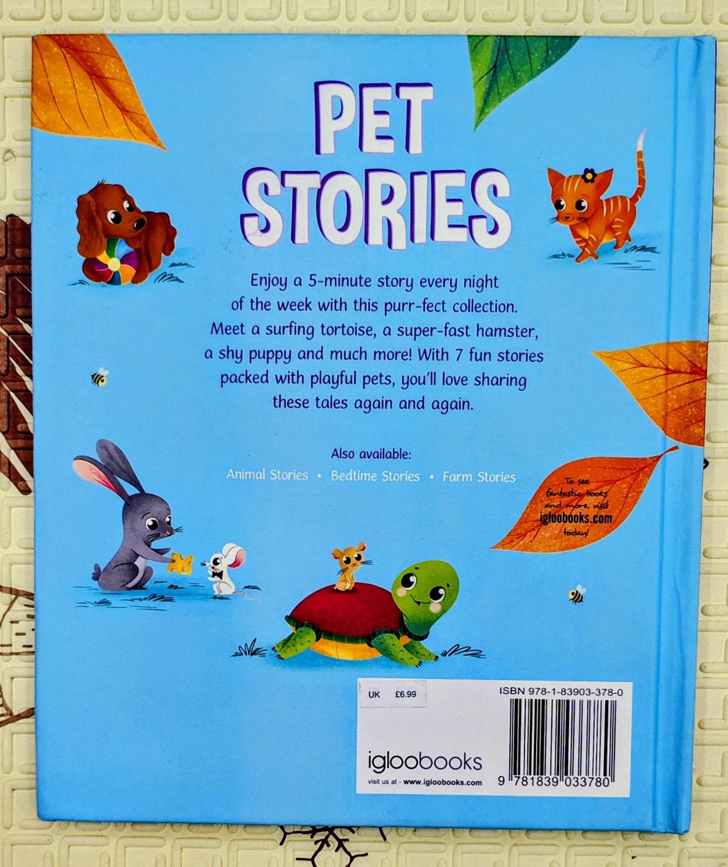 5-Minute Pet Stories | Igloobooks| 7 stories inside