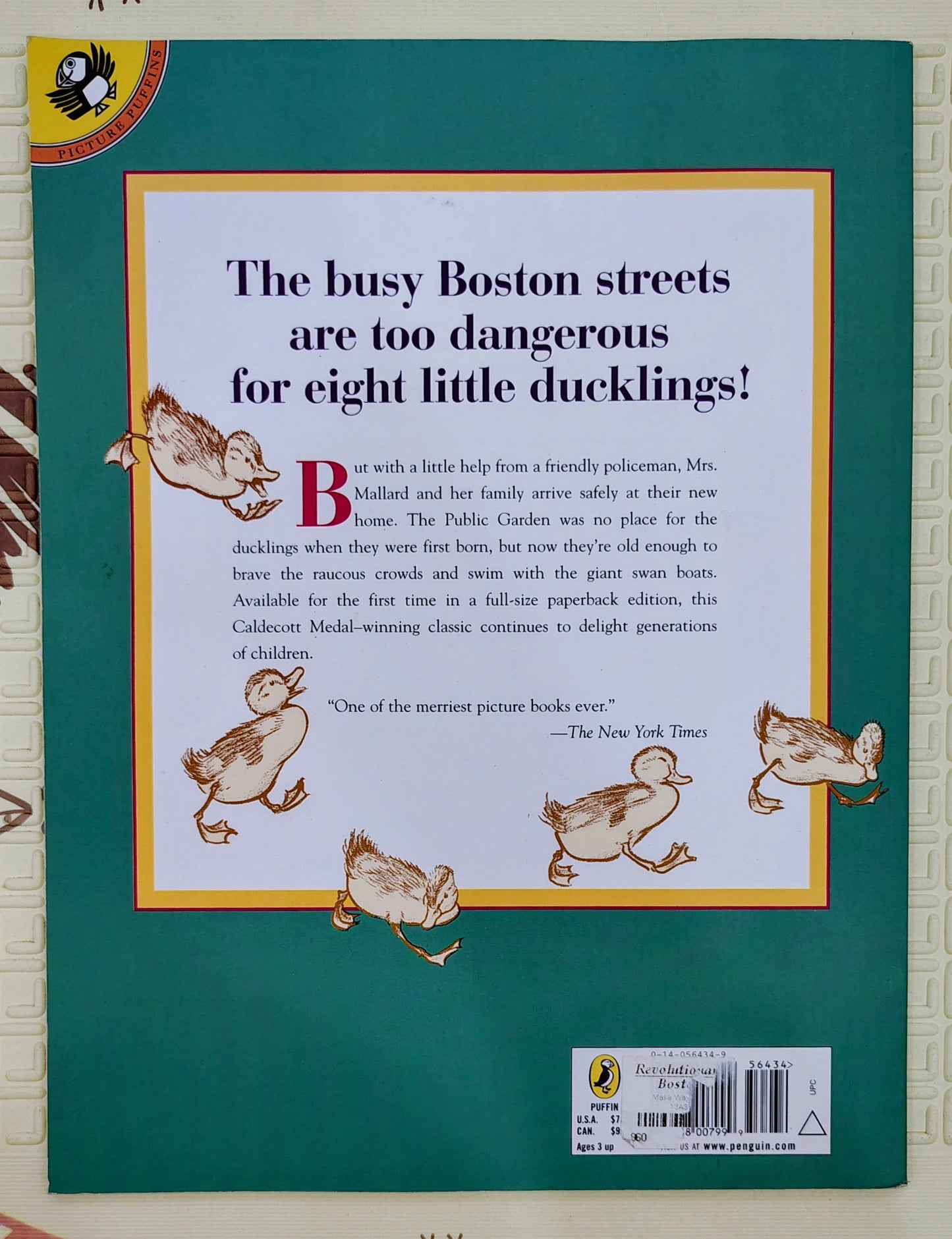 Make Way for Ducklings by Robert McCloskey | Puffin Books