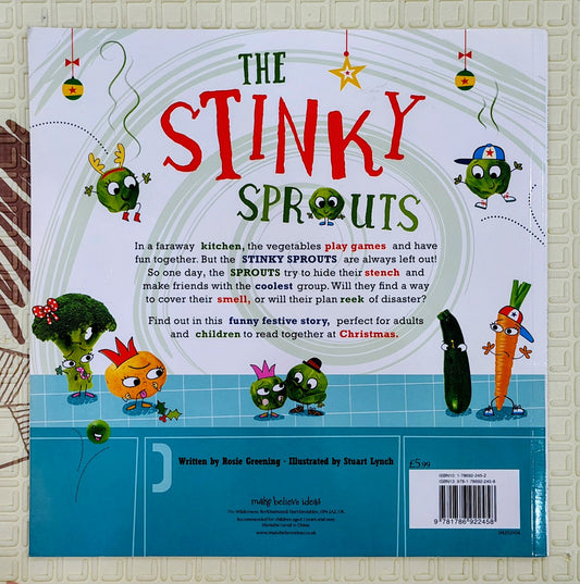 The Stinky Sprouts in a rather SMELLY Christmas tale! by Rosie Greening