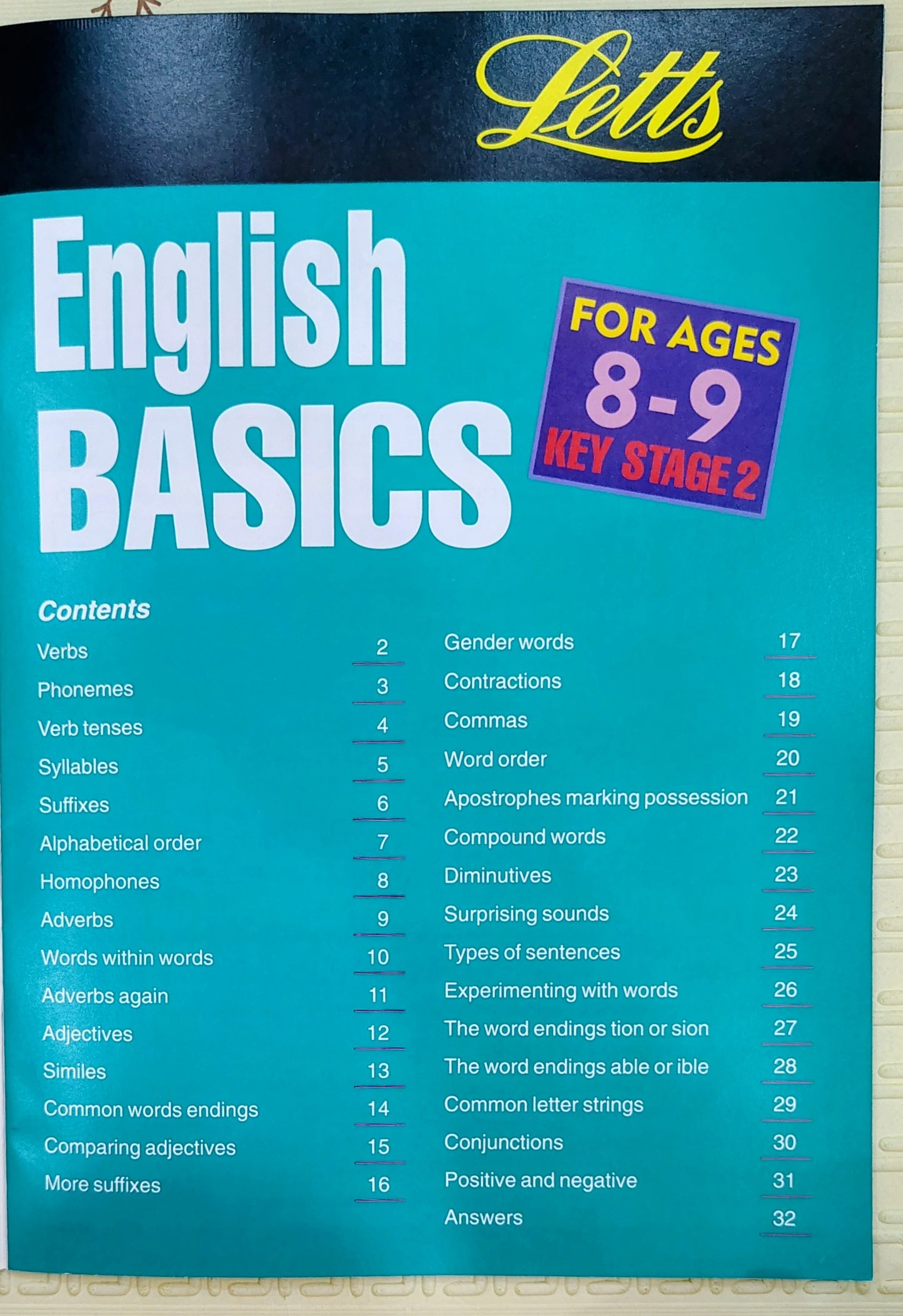 Leap Ahead English Basics | Age 8-9