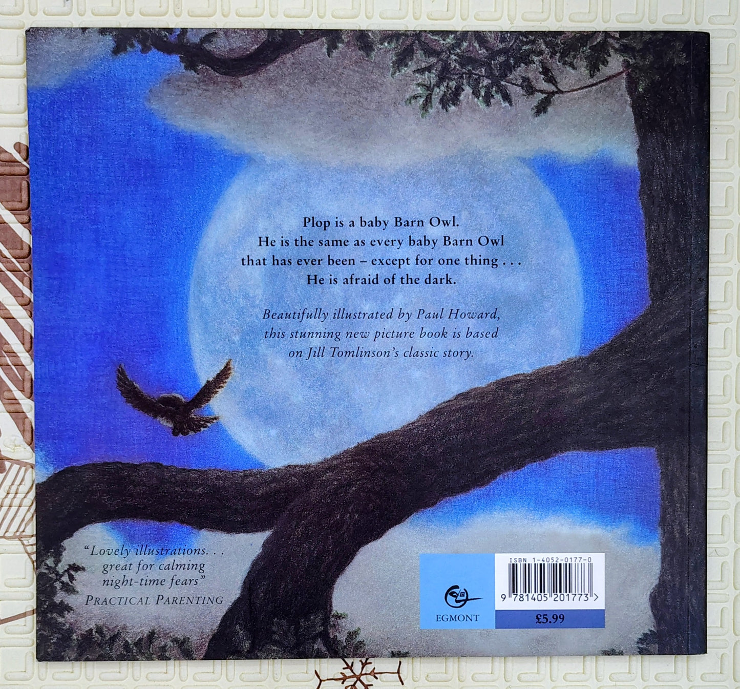 The Owl Who Was Afraid of the Dark by Jill Tomlinson | Egmont