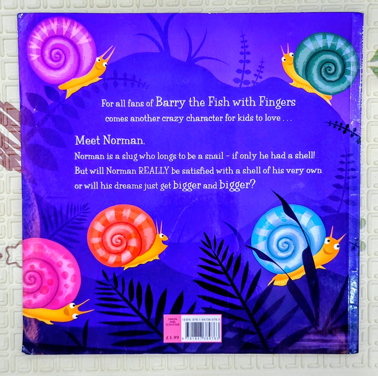 Norman the Slug with the Silly Shell by Sue Hendra | Simon & Schuster