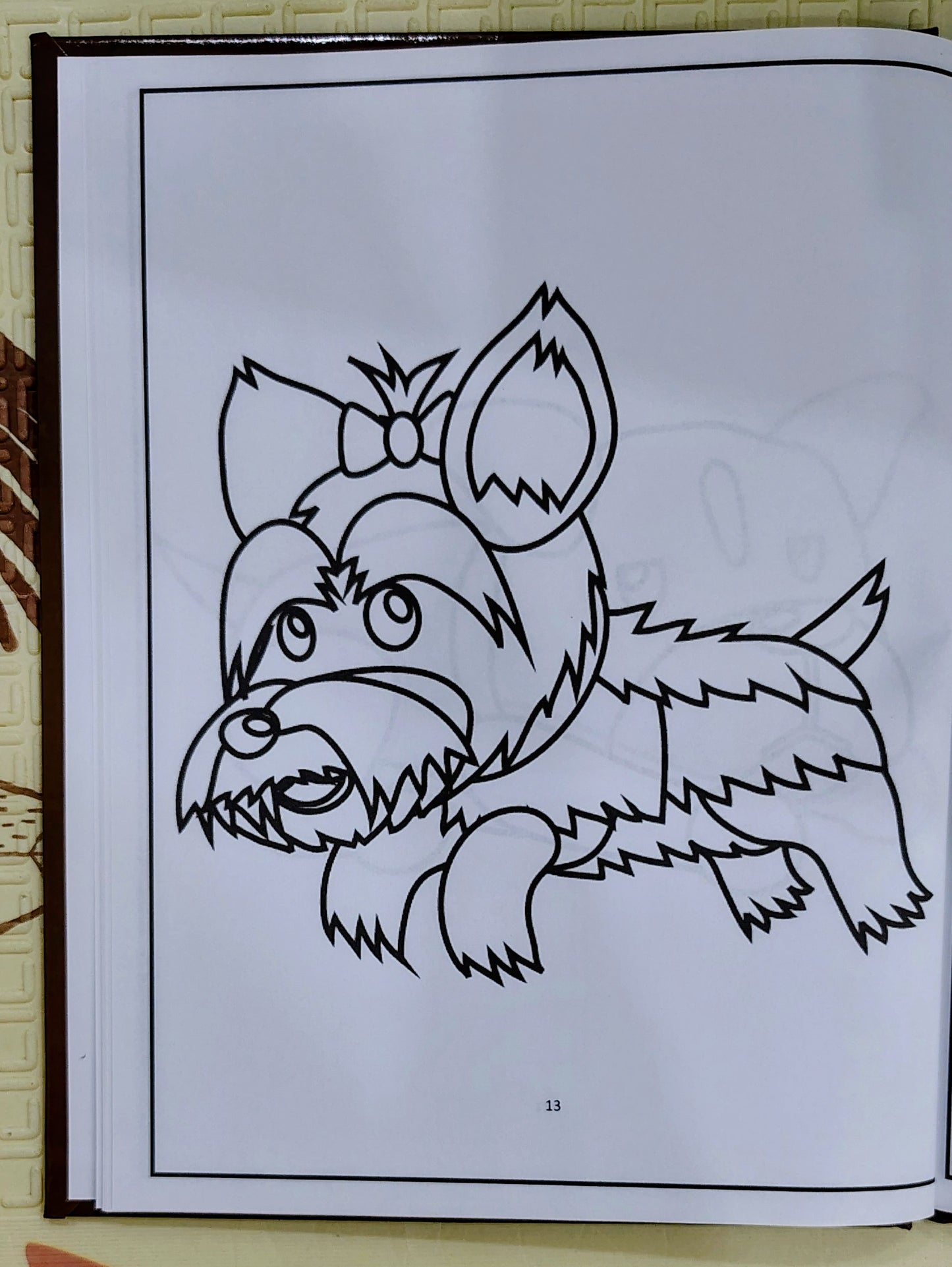 Dogs Coloring Book for Kids 4-8 by Colorful Books