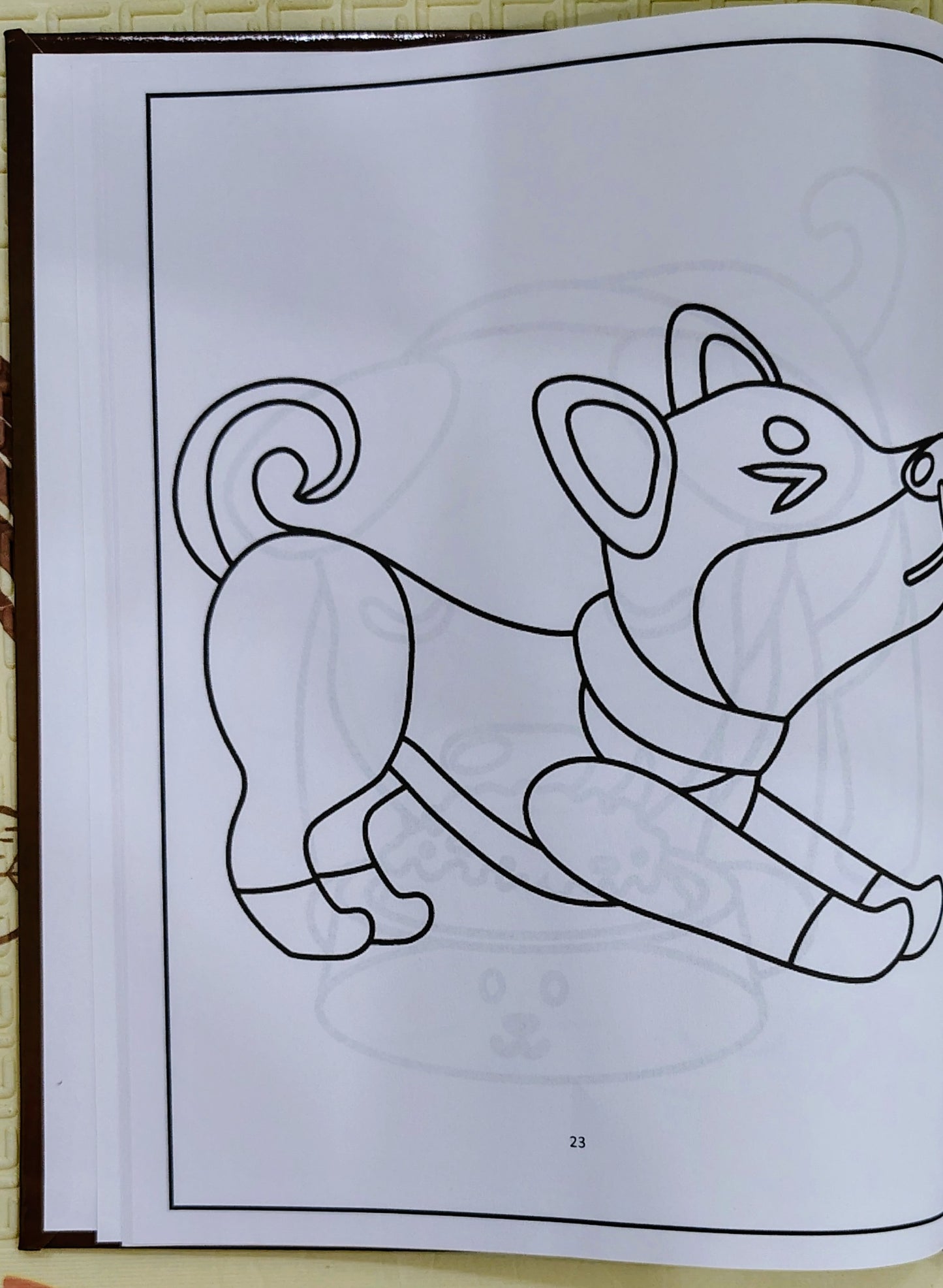 Dogs Coloring Book for Kids 4-8 by Colorful Books