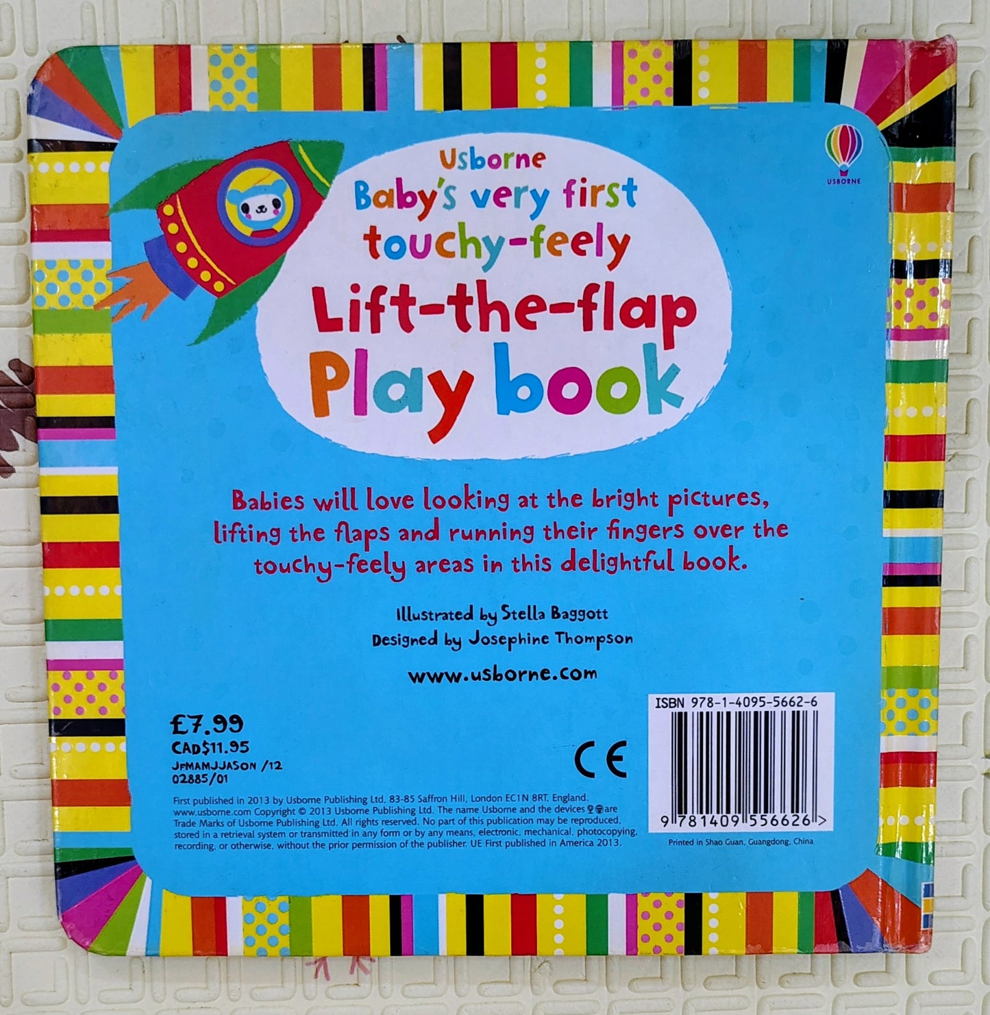 Baby's Very First Touchy-Feely Lift-the-flap Play Book by Usborne