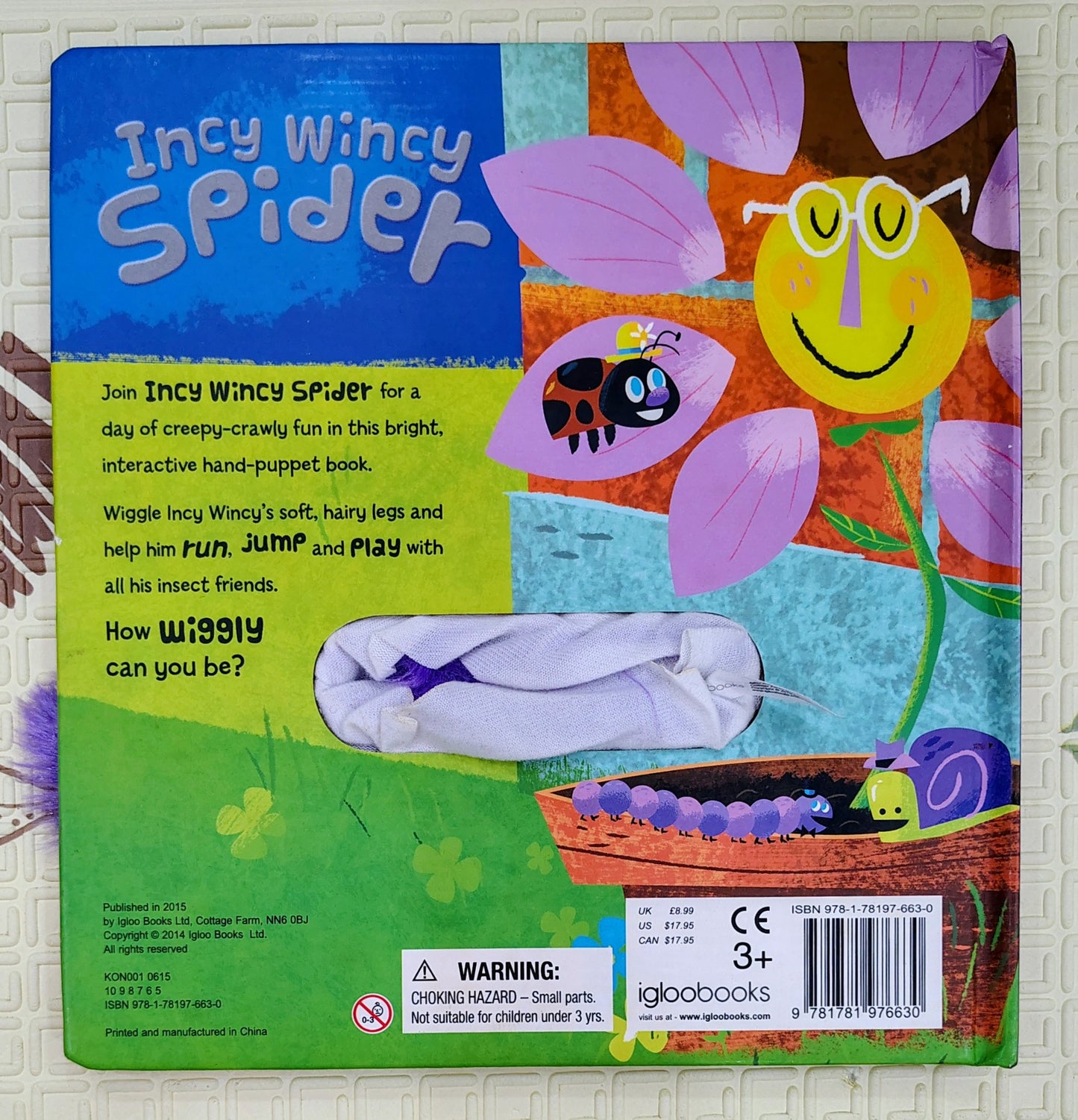 Incy Wincy Spider | Igloobooks | Hand Puppet