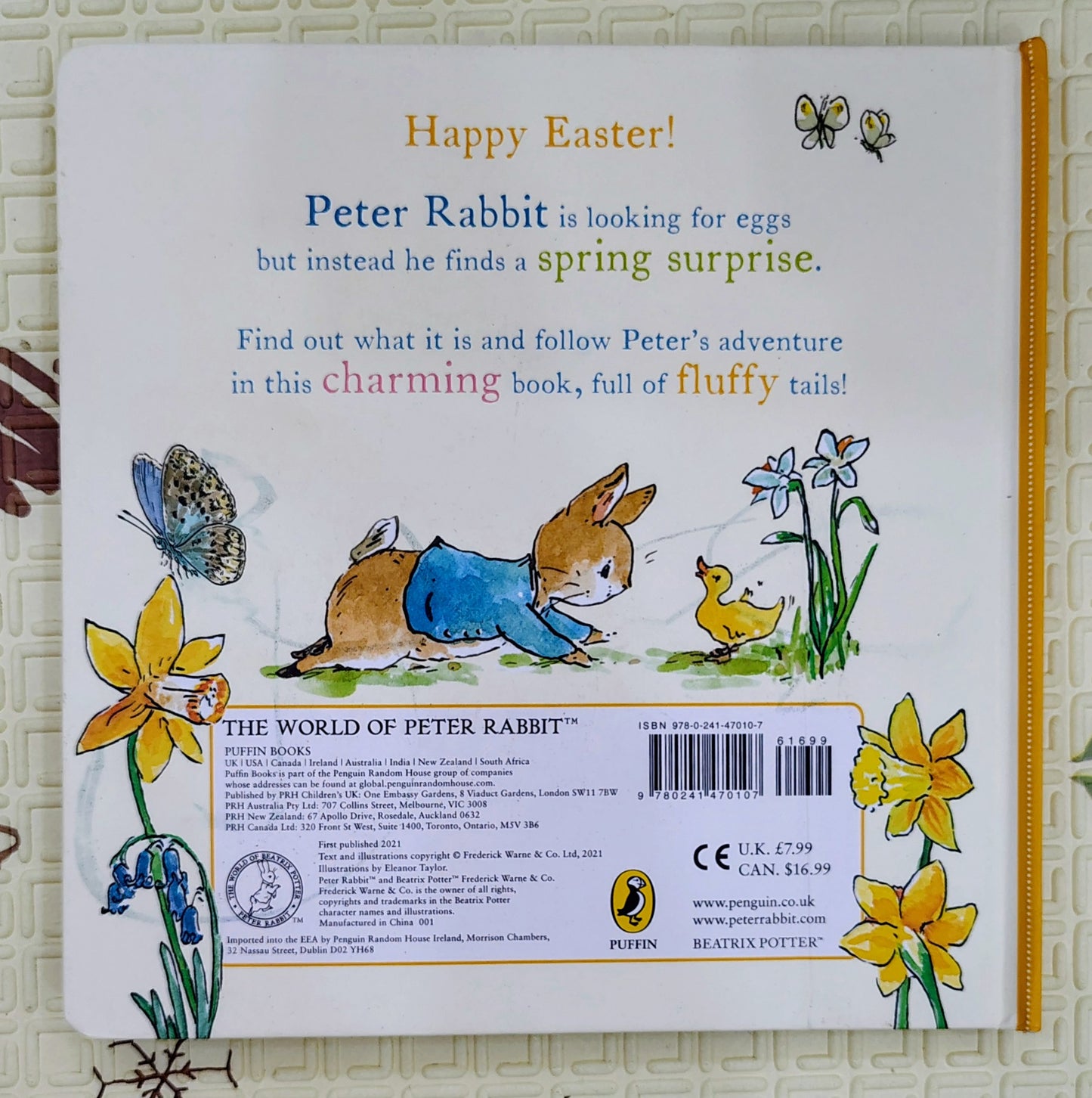 A Fluffy Easter Tale: A Peter Rabbit Touch and Feel Book | Beatrix Potter