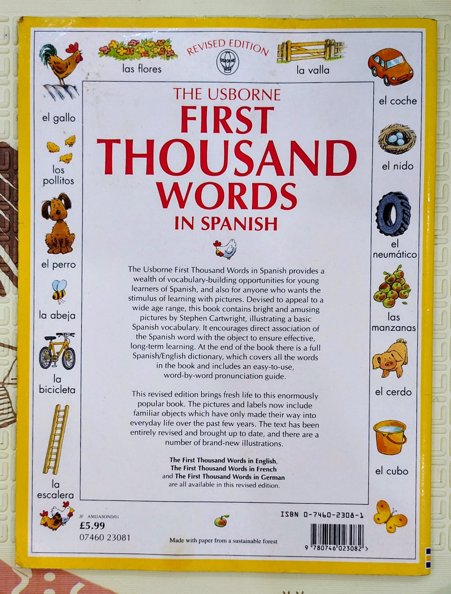 First Thousand Words in Spanish by Heather Amery & Stephen Cartwright | Usborne