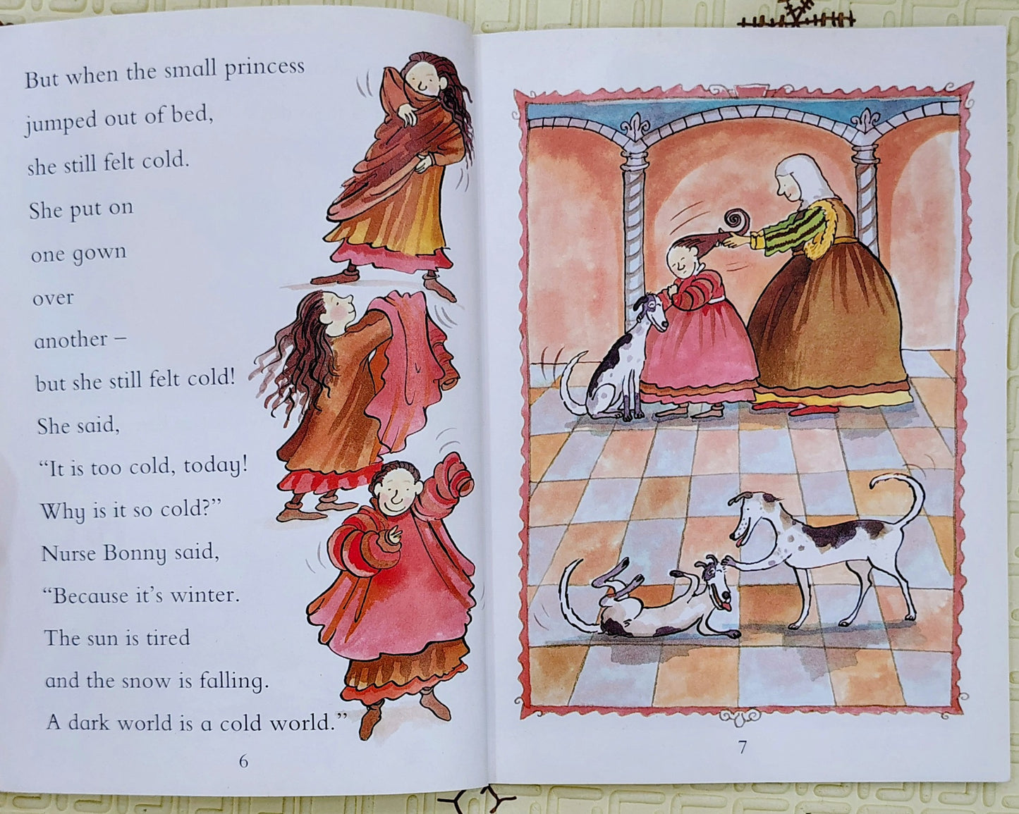 Princess Rosa's Winter by Judy Hindley | I am Reading