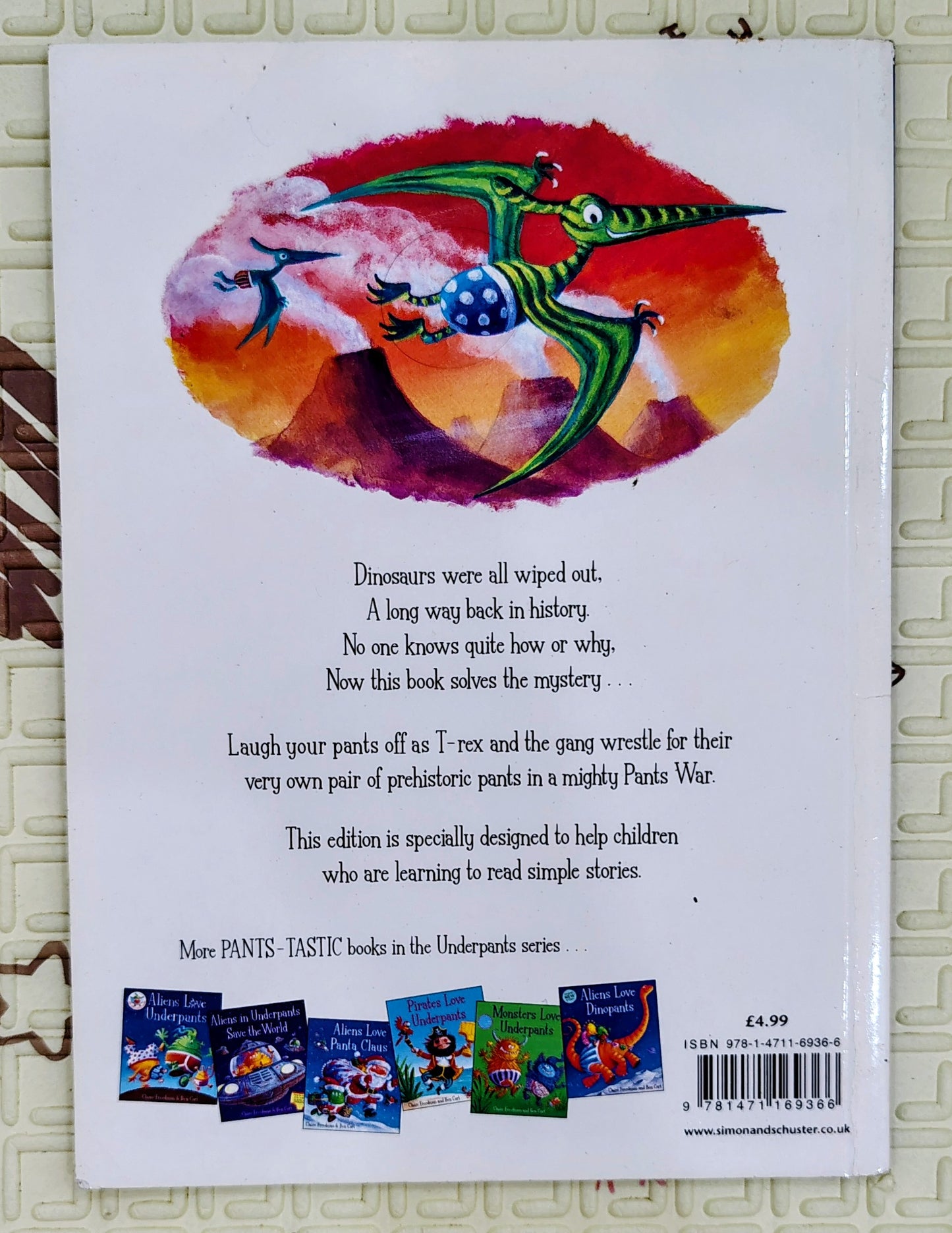 Dinosaurs Love Underpants by Claire Freedman and Ben Cort | Simon & Schuster