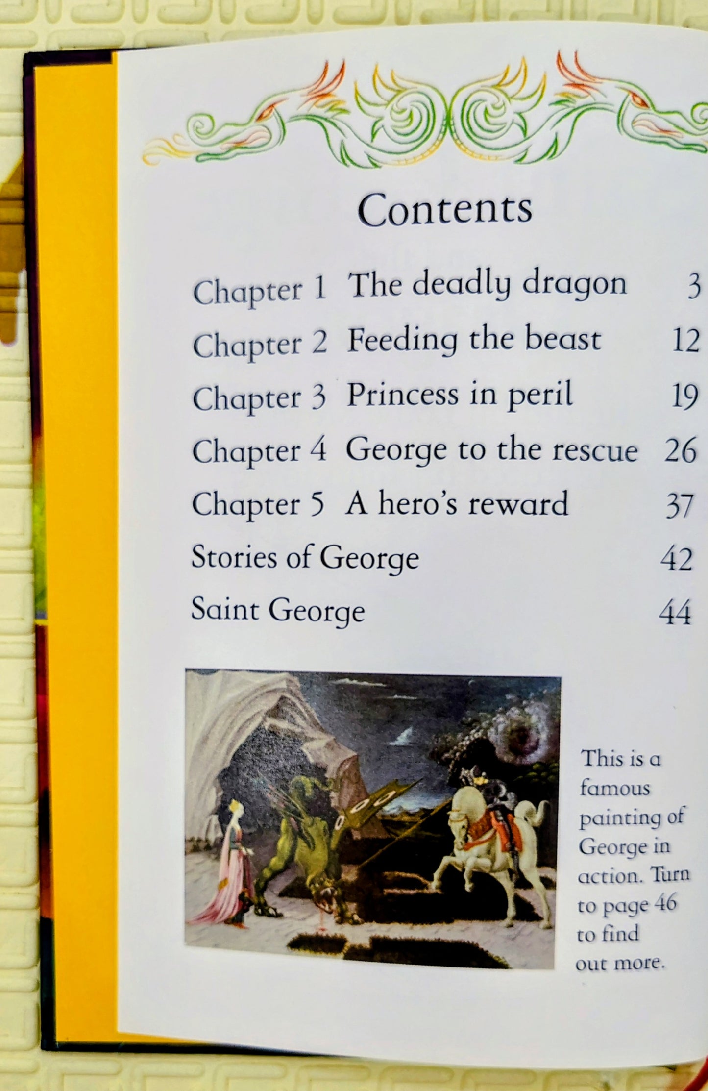 Saint George and the Dragon by Louie Stowell | Usborne Chapter book