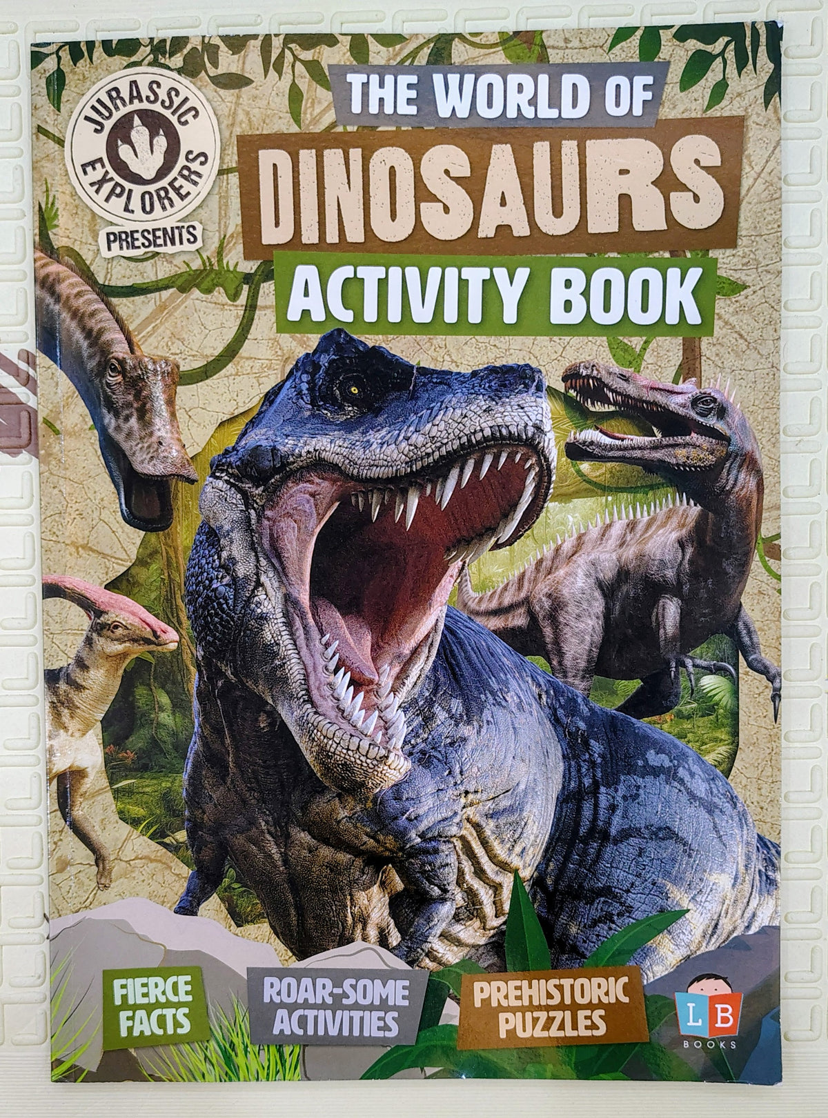 The World of Dinosaurs Activity Book | LB Books | Jurassic Explorers