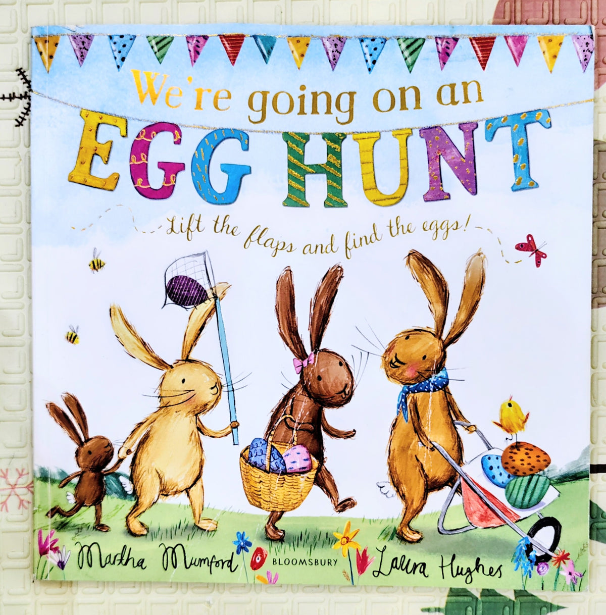 We're Going on an Egg Hunt by Martha Mumford | Bloomsbury | Lift the Flap