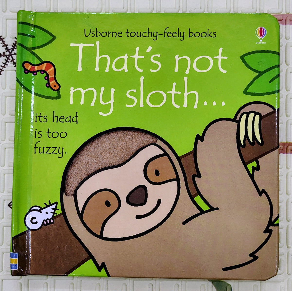That's not my sloth... by Fiona Watt | Usborne touch and feel book