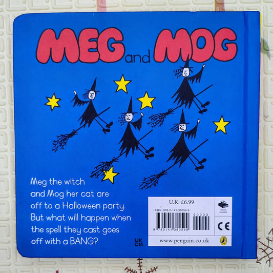 Meg and Mog by Helen Nicoll and Jan Pieńkowski | Boardbook