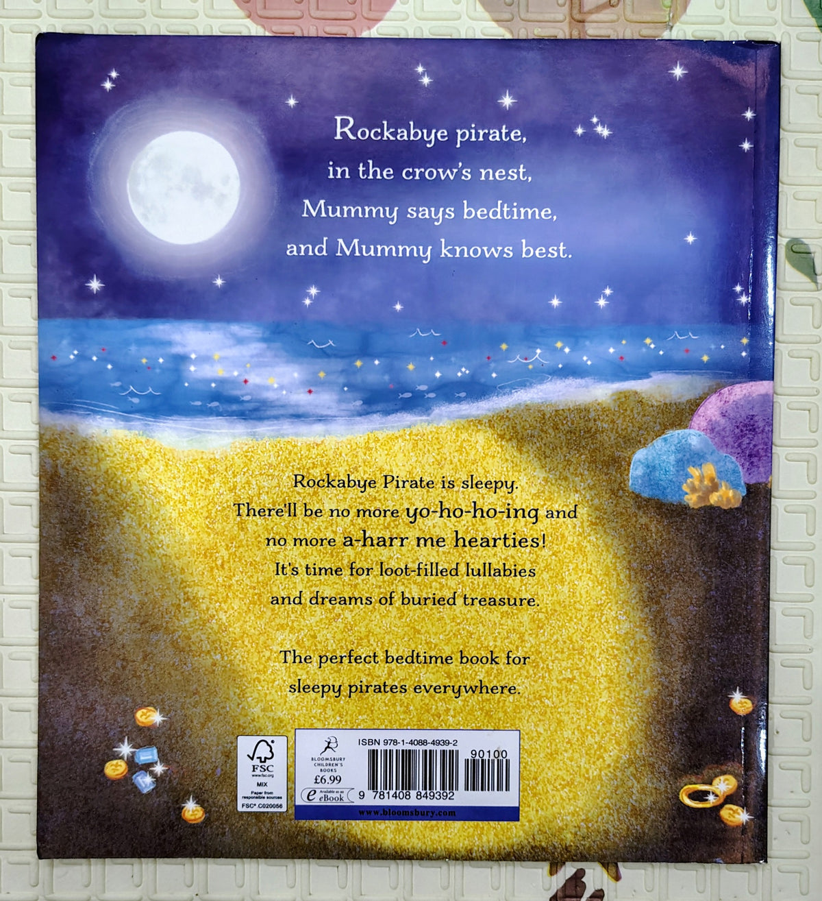 Rockabye Pirate by Timothy Knapman and Ada Grey | Bloomsbury