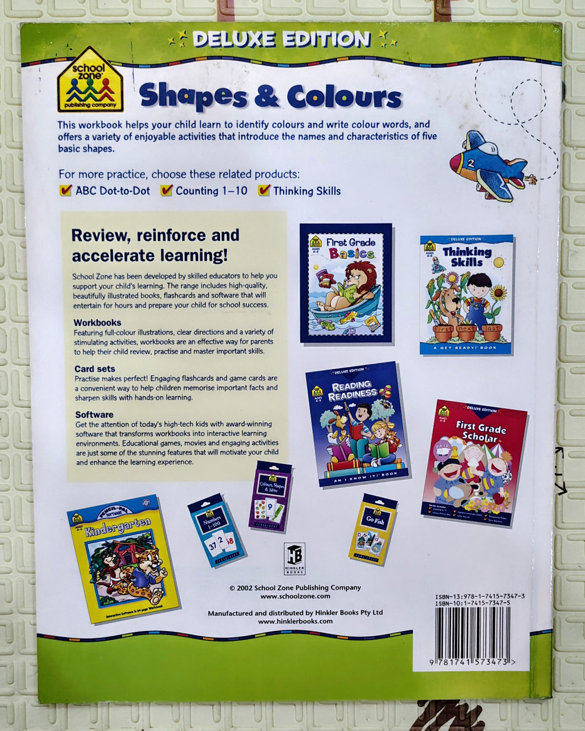 Shapes & Colours by School Zone Publishing | 4-6 years
